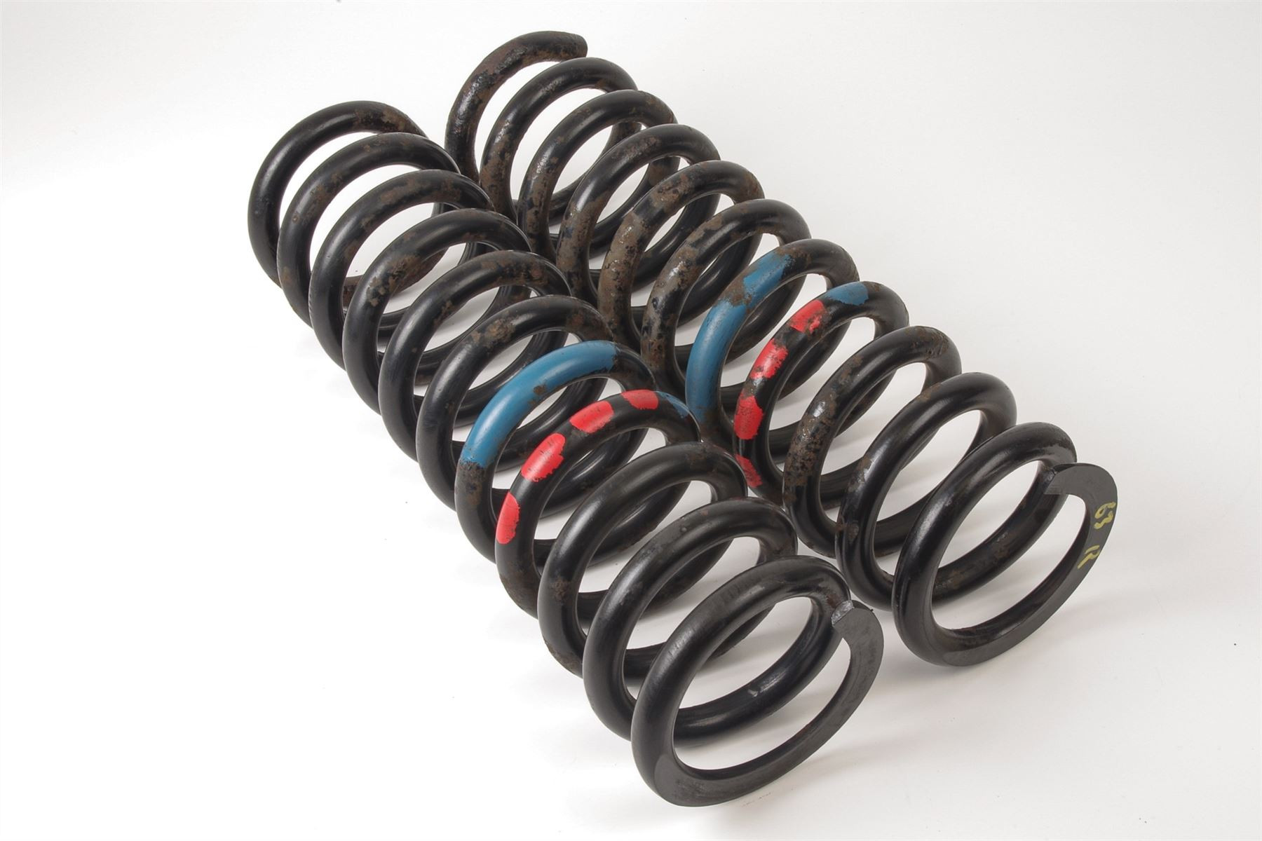 Mercedes 1293240604 Suspension Coil Spring x2 - Rear | R129 SL
