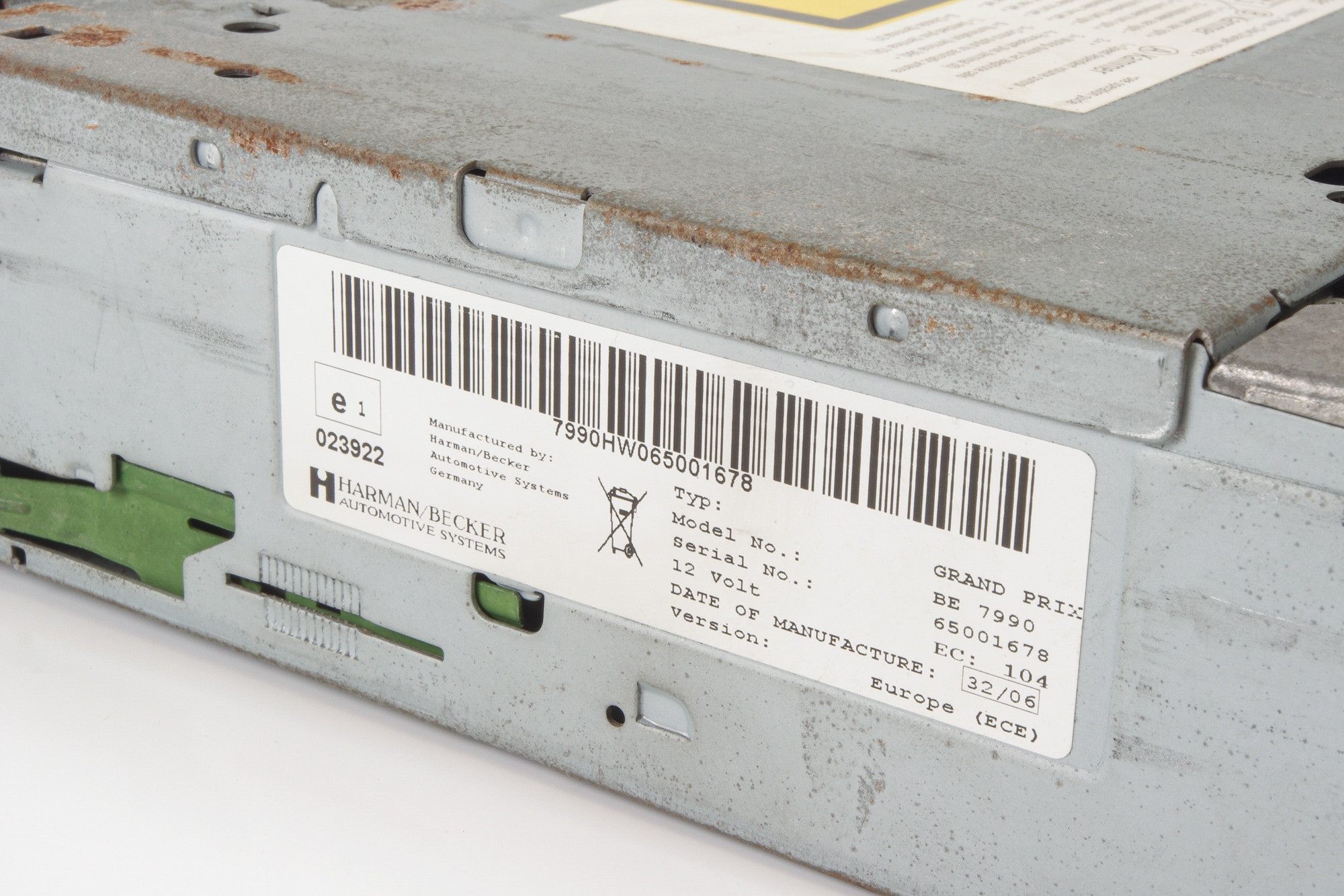 Mercedes 2028200000 Head Unit - Becker Grand Prix-BE7990 | R129 SL