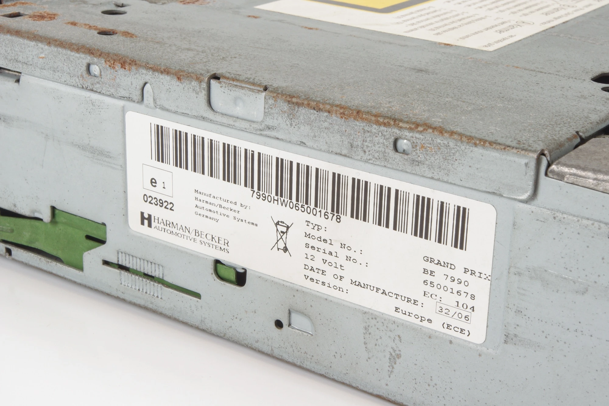 Mercedes 2028200000 Head Unit - Becker Grand Prix-BE7990 | R129 SL