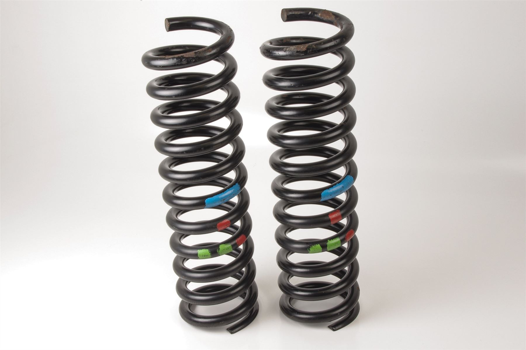 Mercedes 1293210804 Suspension Coil Spring x2 - Front | R129 SL