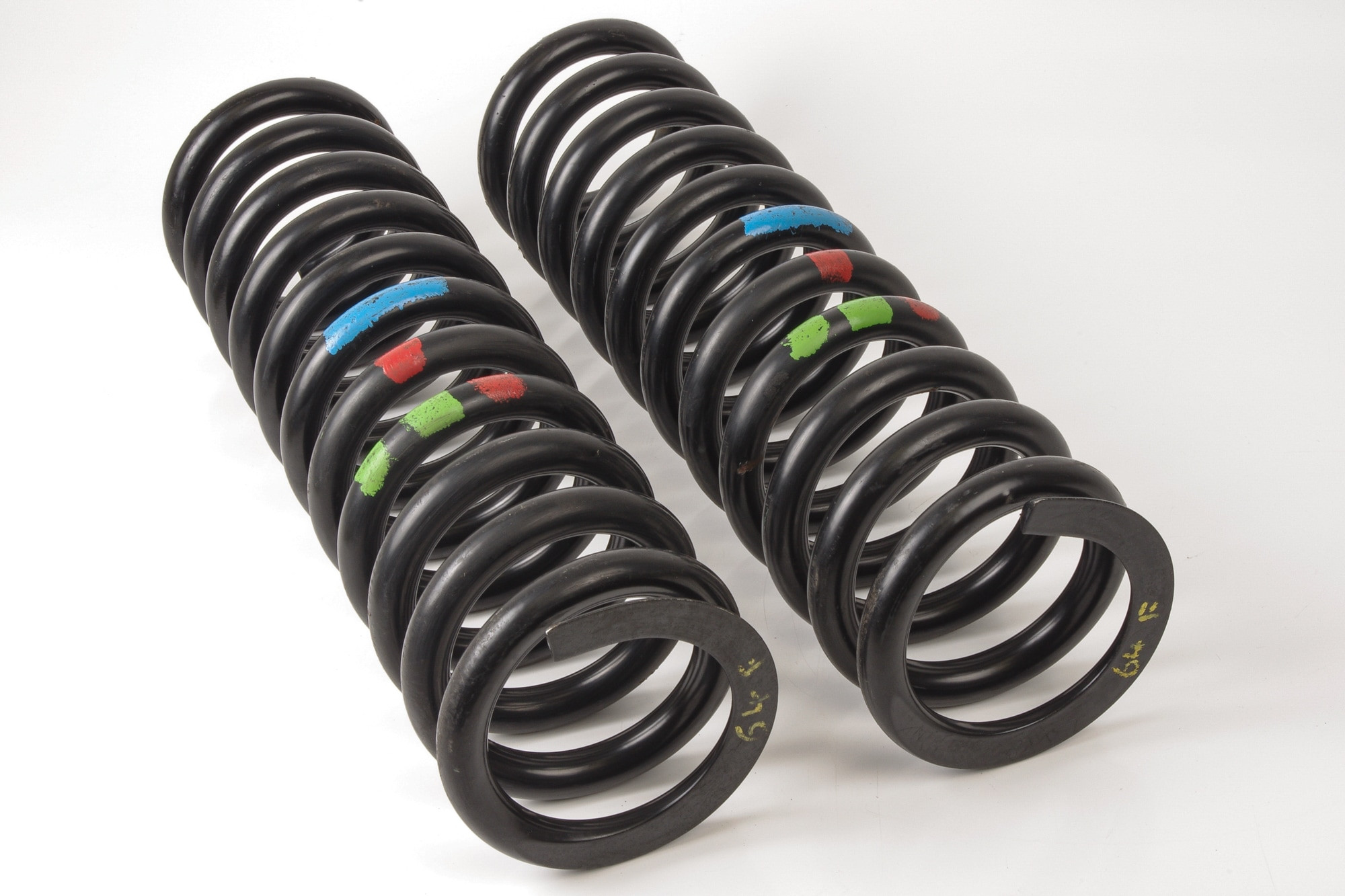 Mercedes 1293210804 Suspension Coil Spring x2 - Front | R129 SL