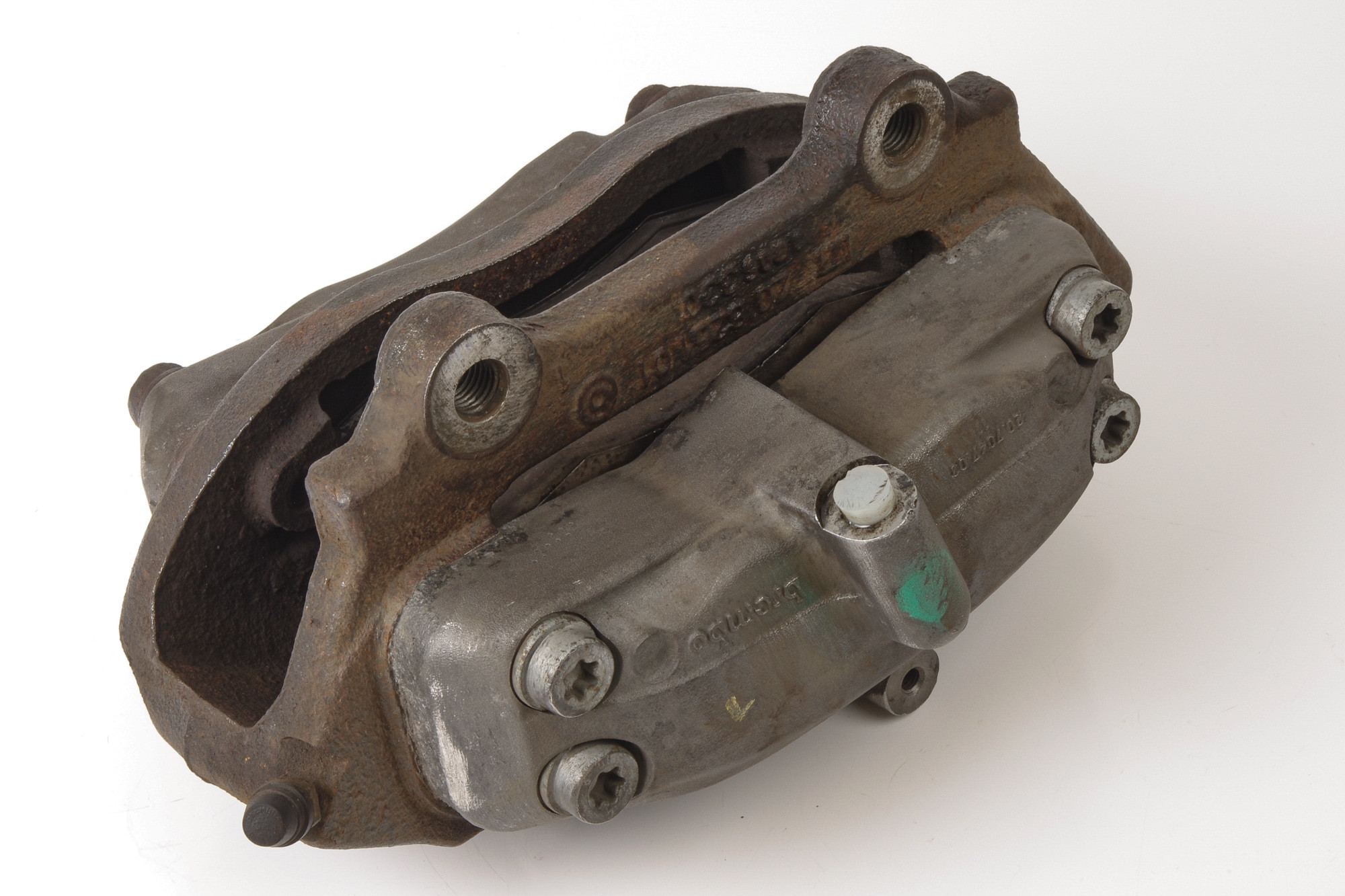Mercedes 0024202383 Brake Caliper x2 - Front (b) | W211 E C215 CL C219 CLS...