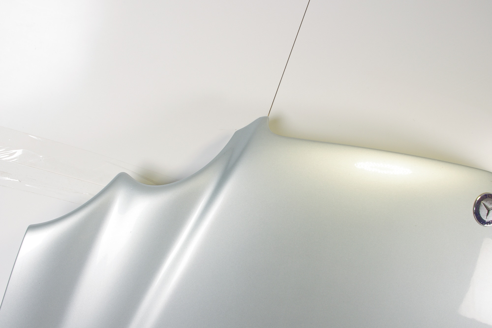 Mercedes 2308800057 Bonnet - Silver | R230 SL