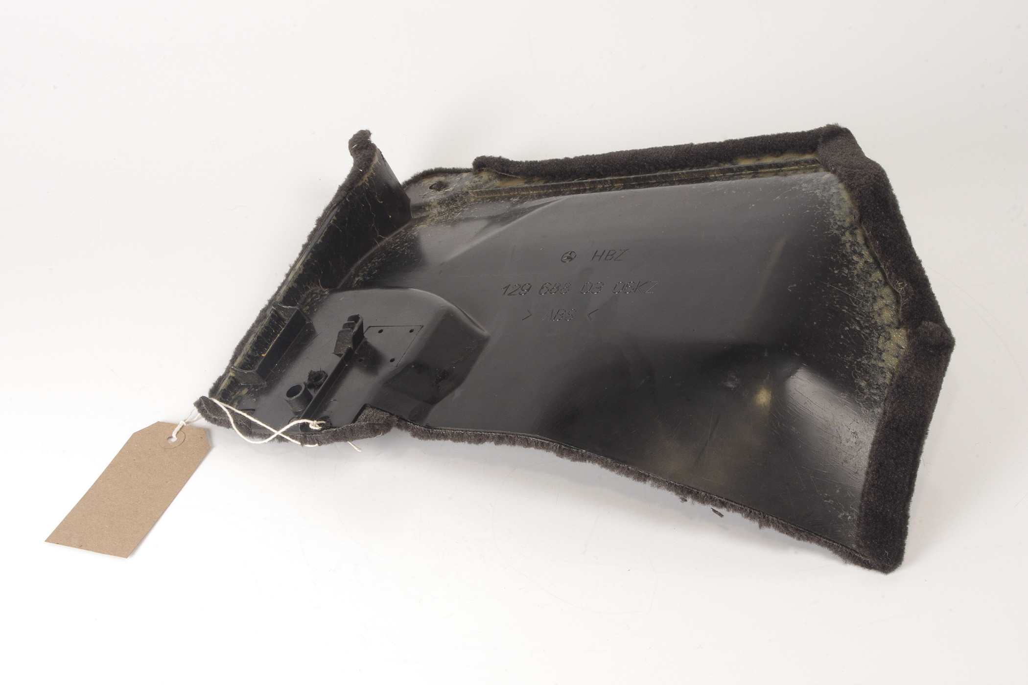 Mercedes 1296880306 Footwell Carpet Trim Panel - Black | R129 SL