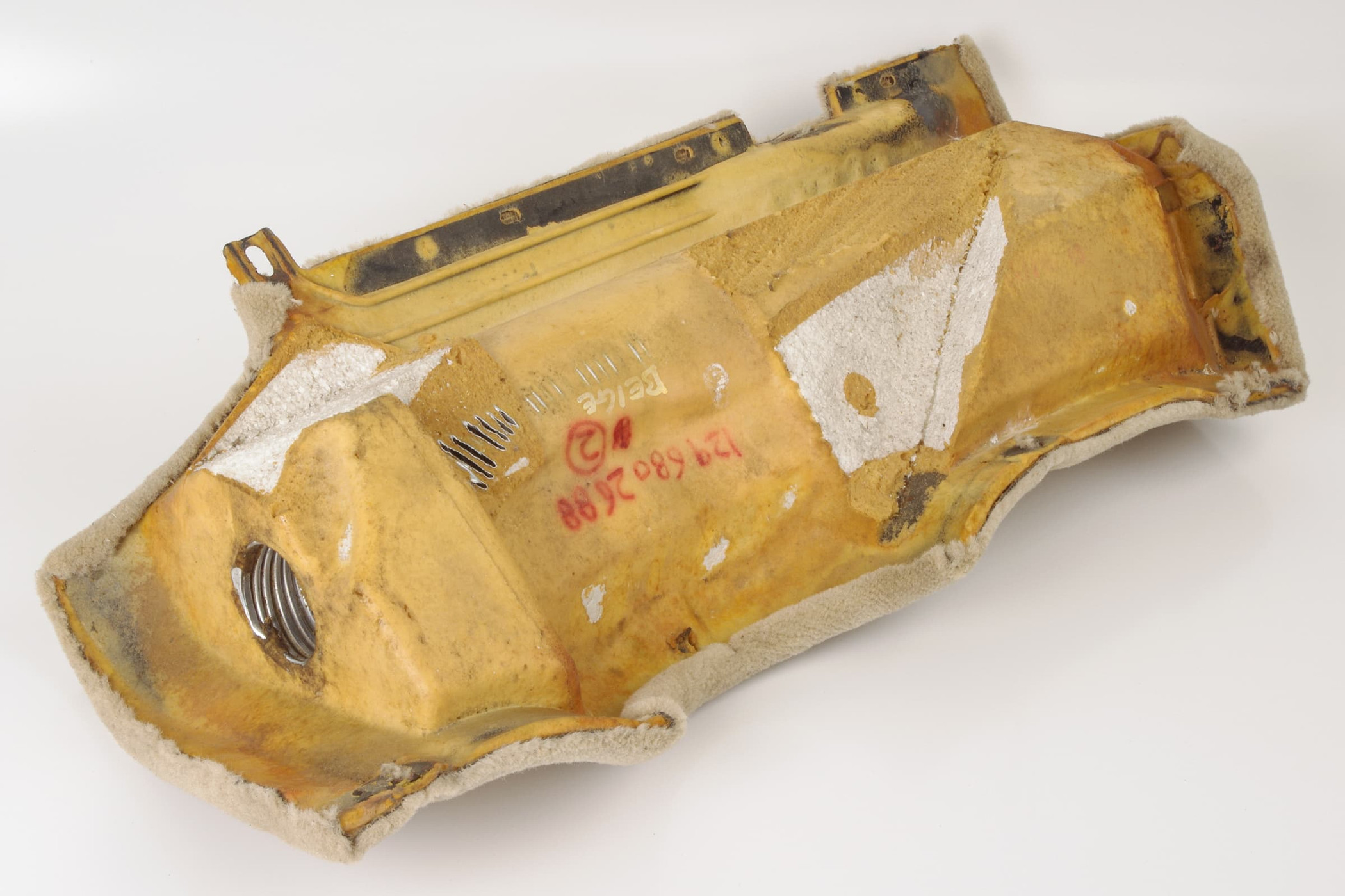 Mercedes 1296802688 Dashboard Carpet Trim - Right Beige | R129 SL