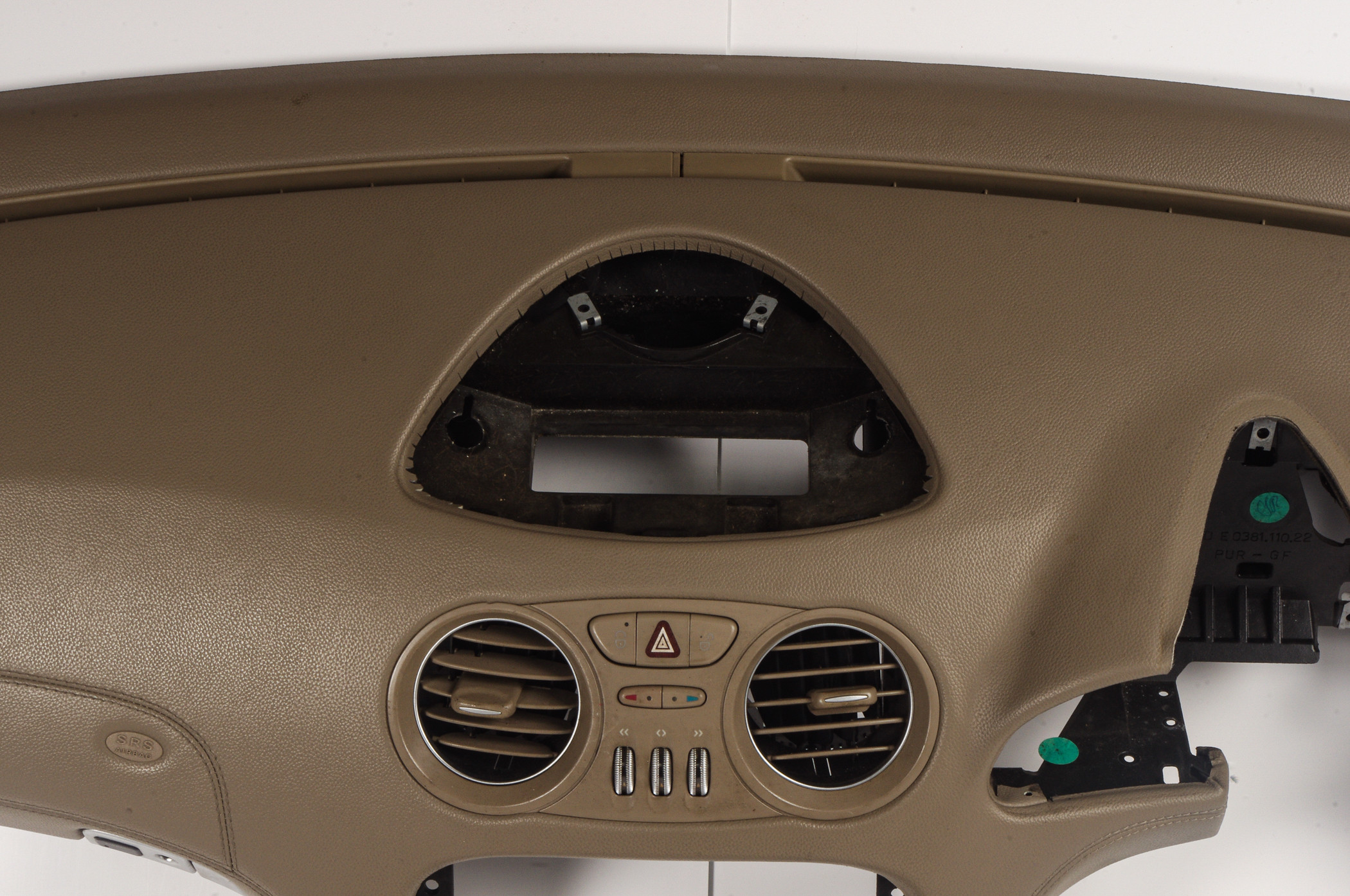 Mercedes 2306801087 Dashboard Shell - Beige | R230 SL
