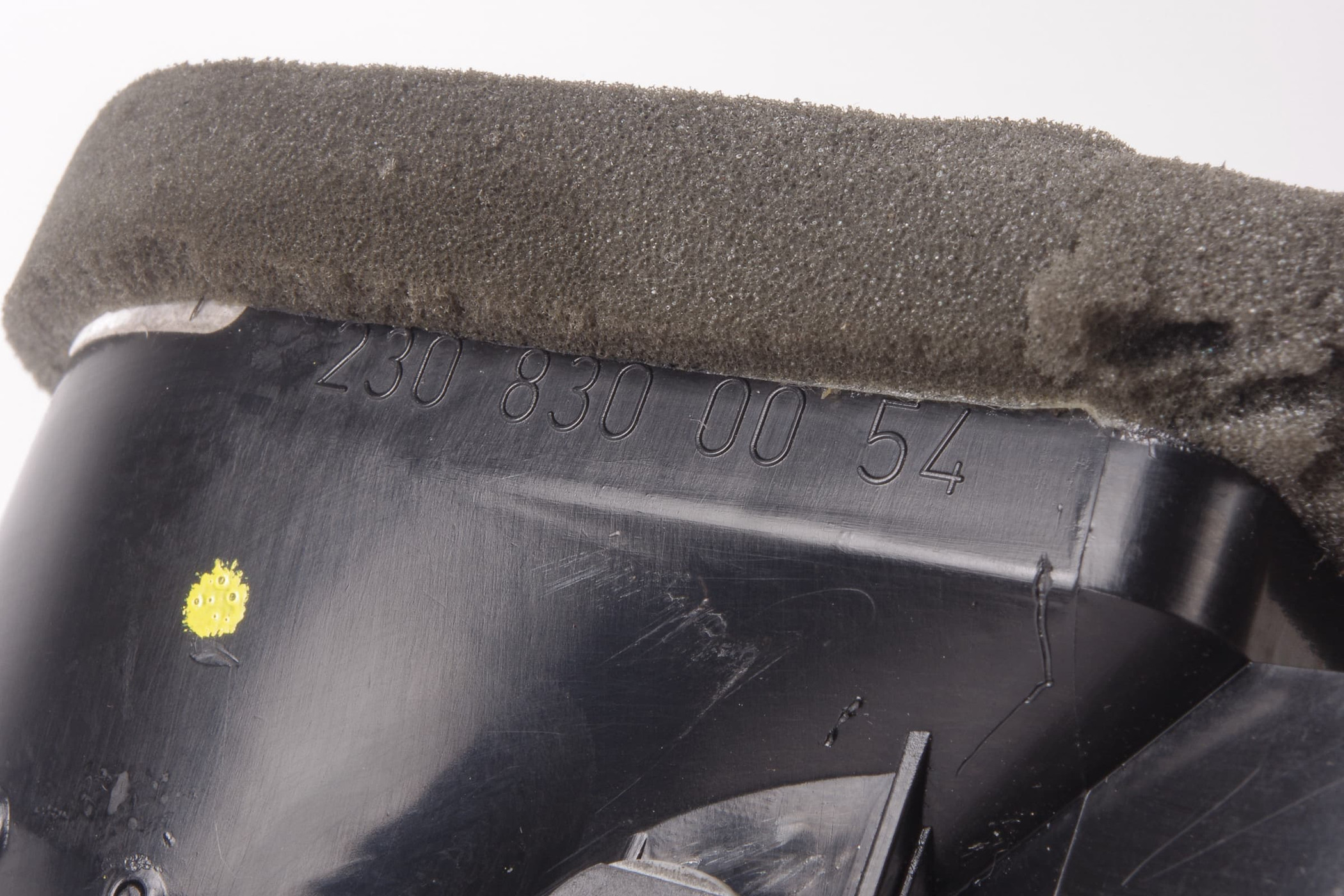 Mercedes 2308300054 Dashboard Vent - Black (a) | R230 SL