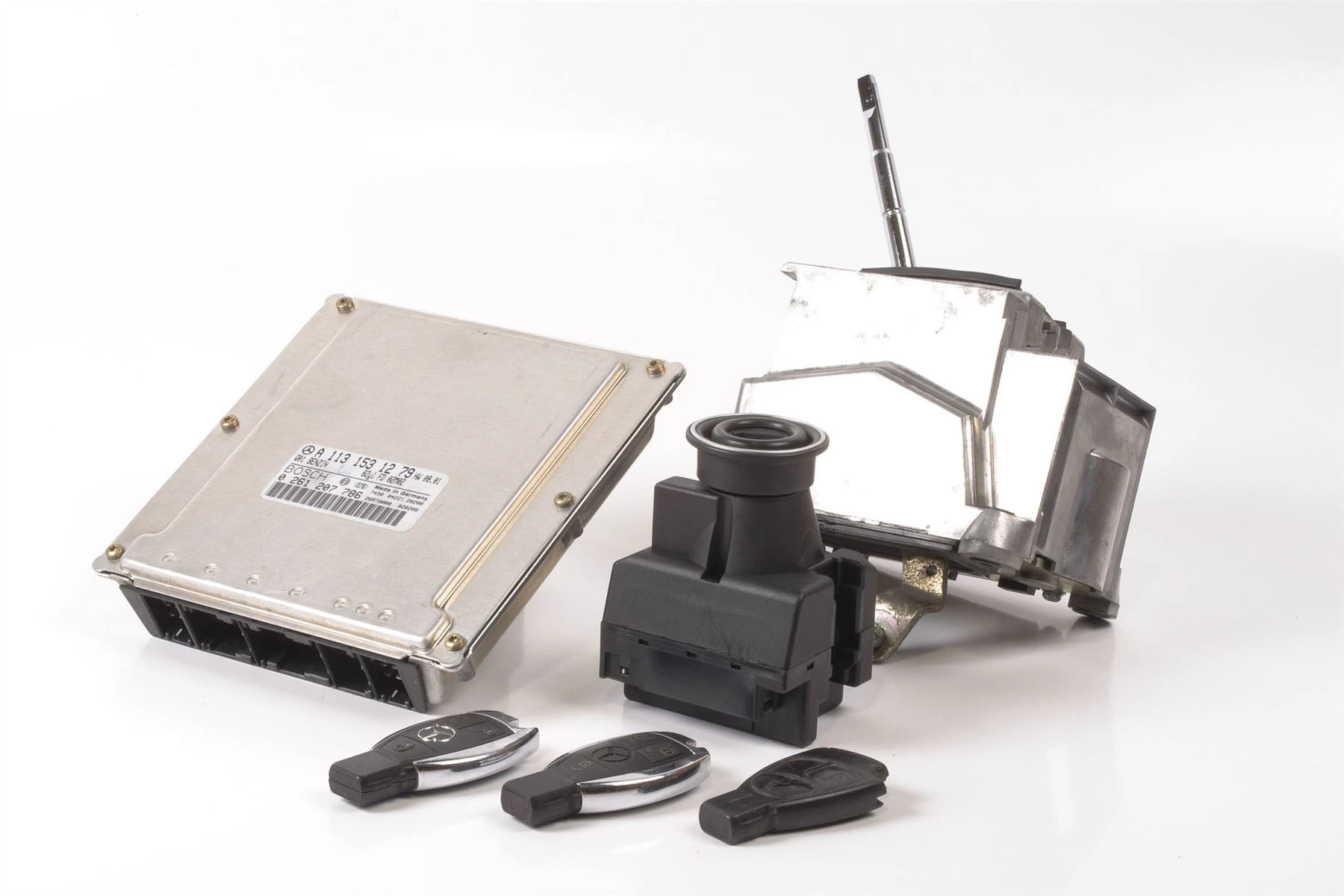 Mercedes 1131531279 Engine ECU Selector Key Fob Coded Set x3 | W163 M C208...