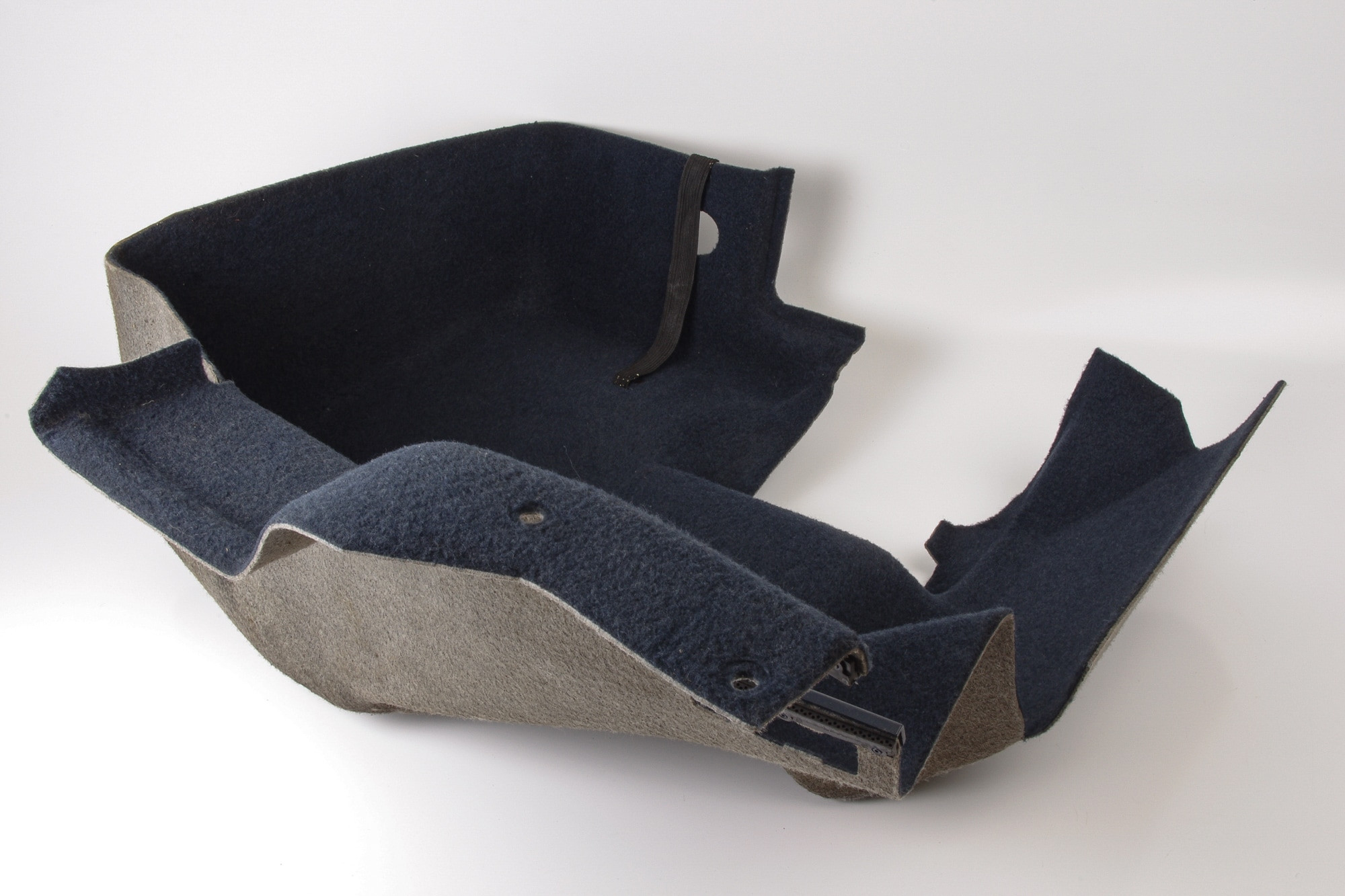 Mercedes 1296907530 Boot Carpet Panel - Left Blue | R129 SL