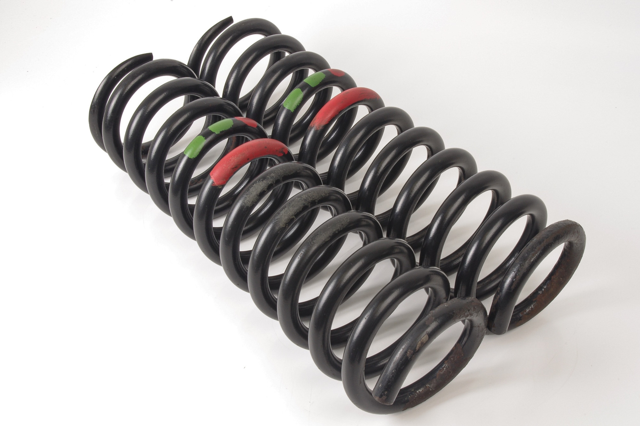 Mercedes 1293211604 Suspension Coil Spring x2 - Front | R129 SL