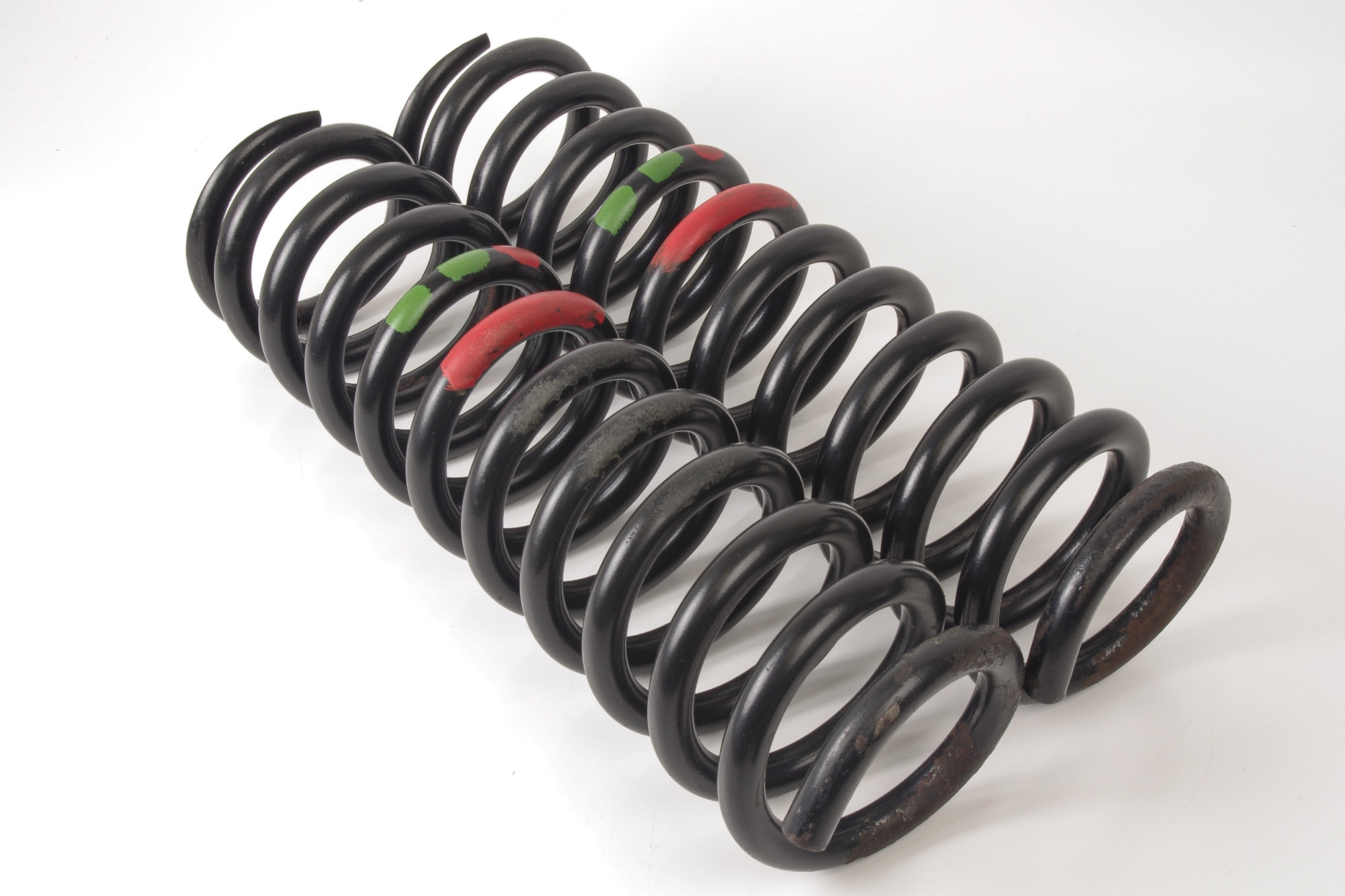 Mercedes 1293211604 Suspension Coil Spring x2 - Front | R129 SL