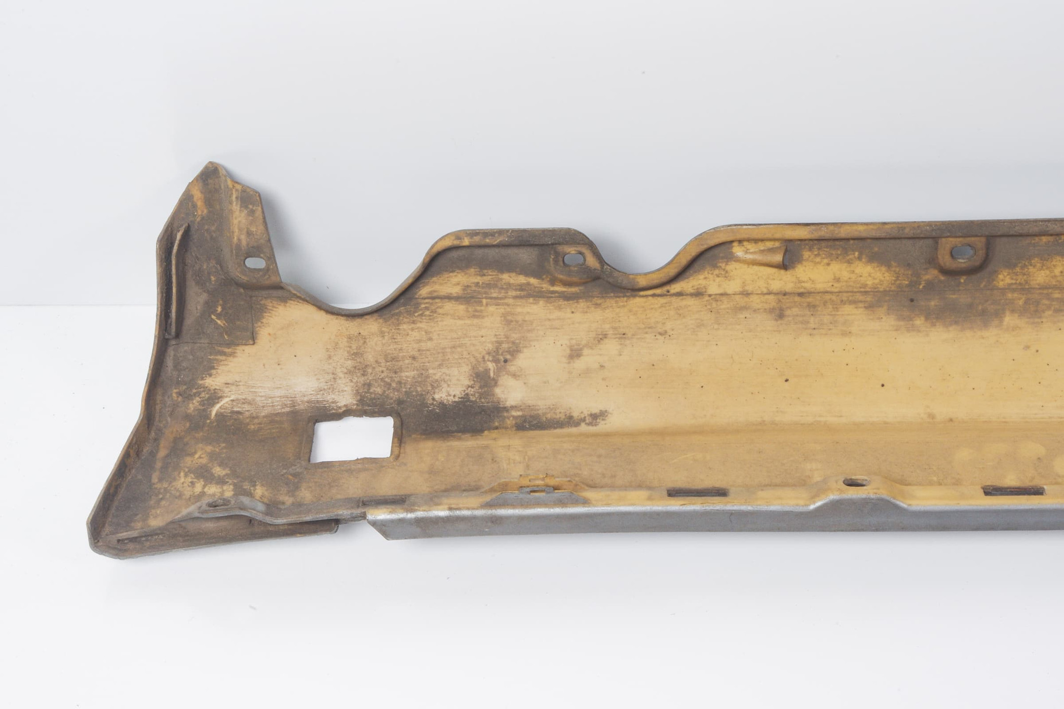 Mercedes 1296900840 Skirt Panel - Right Silver (a) | R129 SL