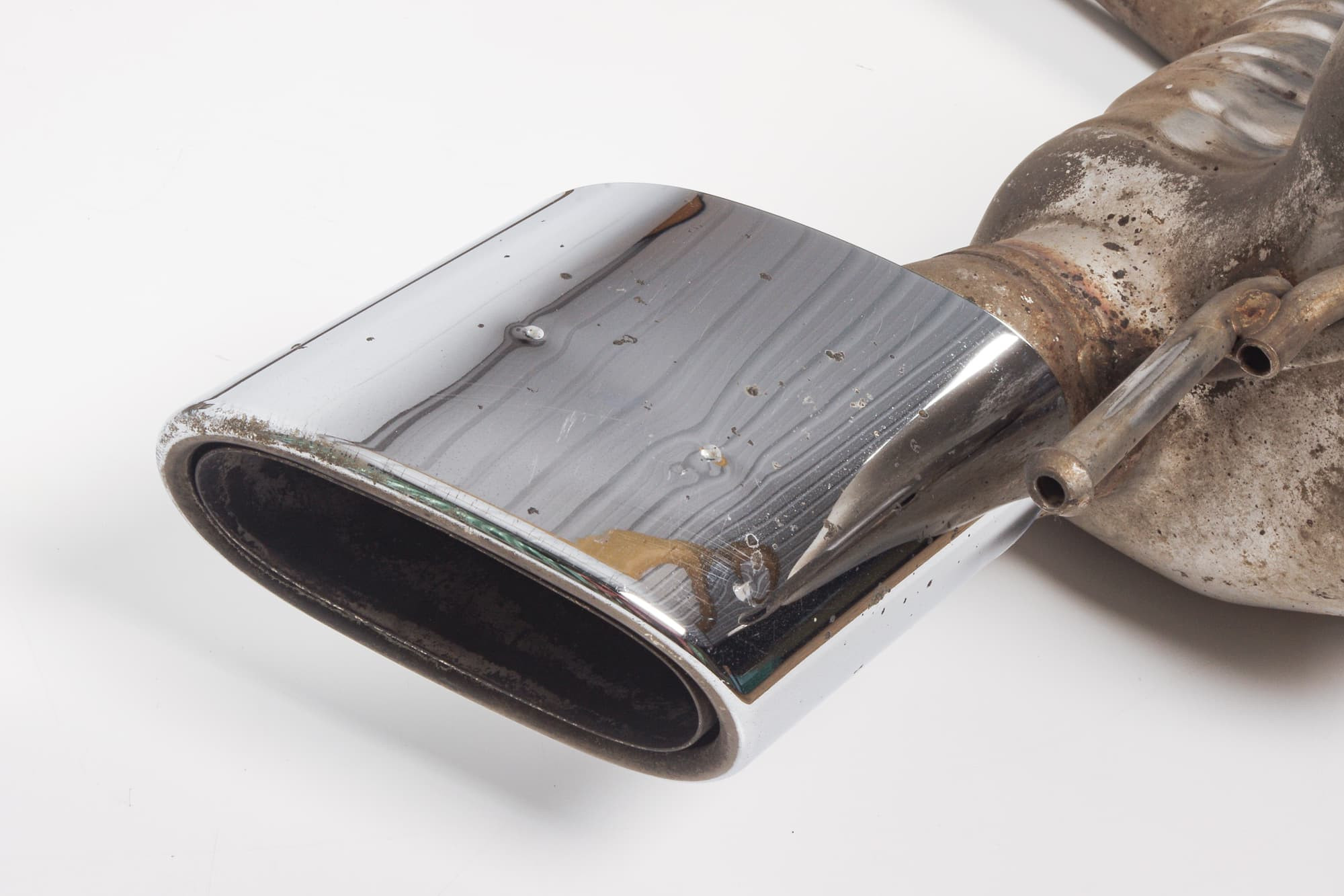 Mercedes 2304911300 Exhaust Muffler Set x2 - Left | R230 SL