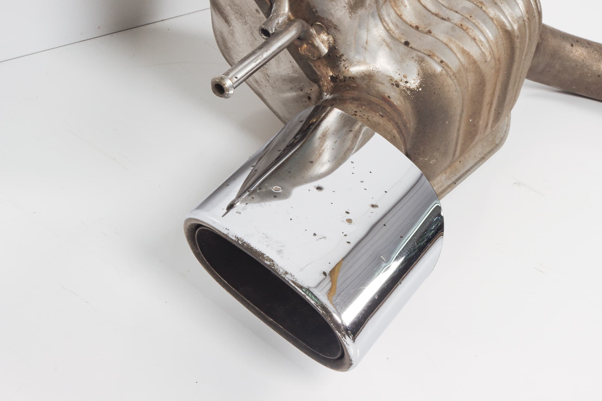 Mercedes 2304911300 Exhaust Muffler Set x2 - Left | R230 SL