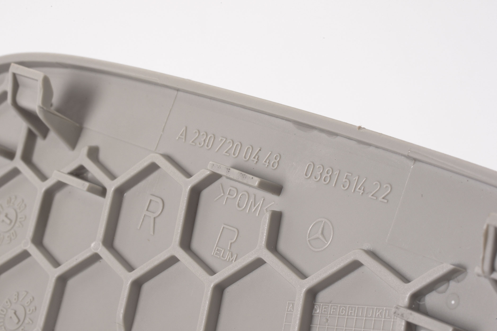 Mercedes 2307200448 Door Speaker Cover - Right Grey | R230 SL