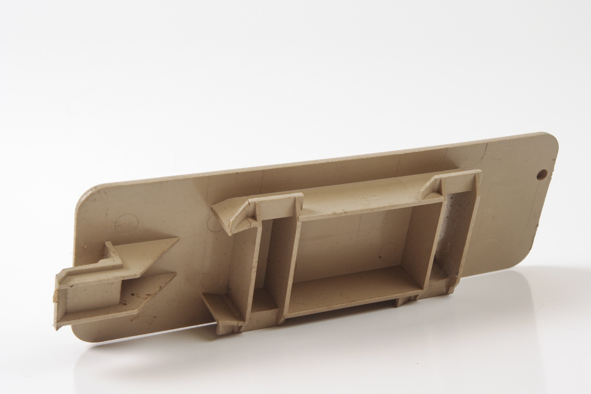 Mercedes 1296930633 Roof Boot Lock Cover - Left Beige | R129 SL