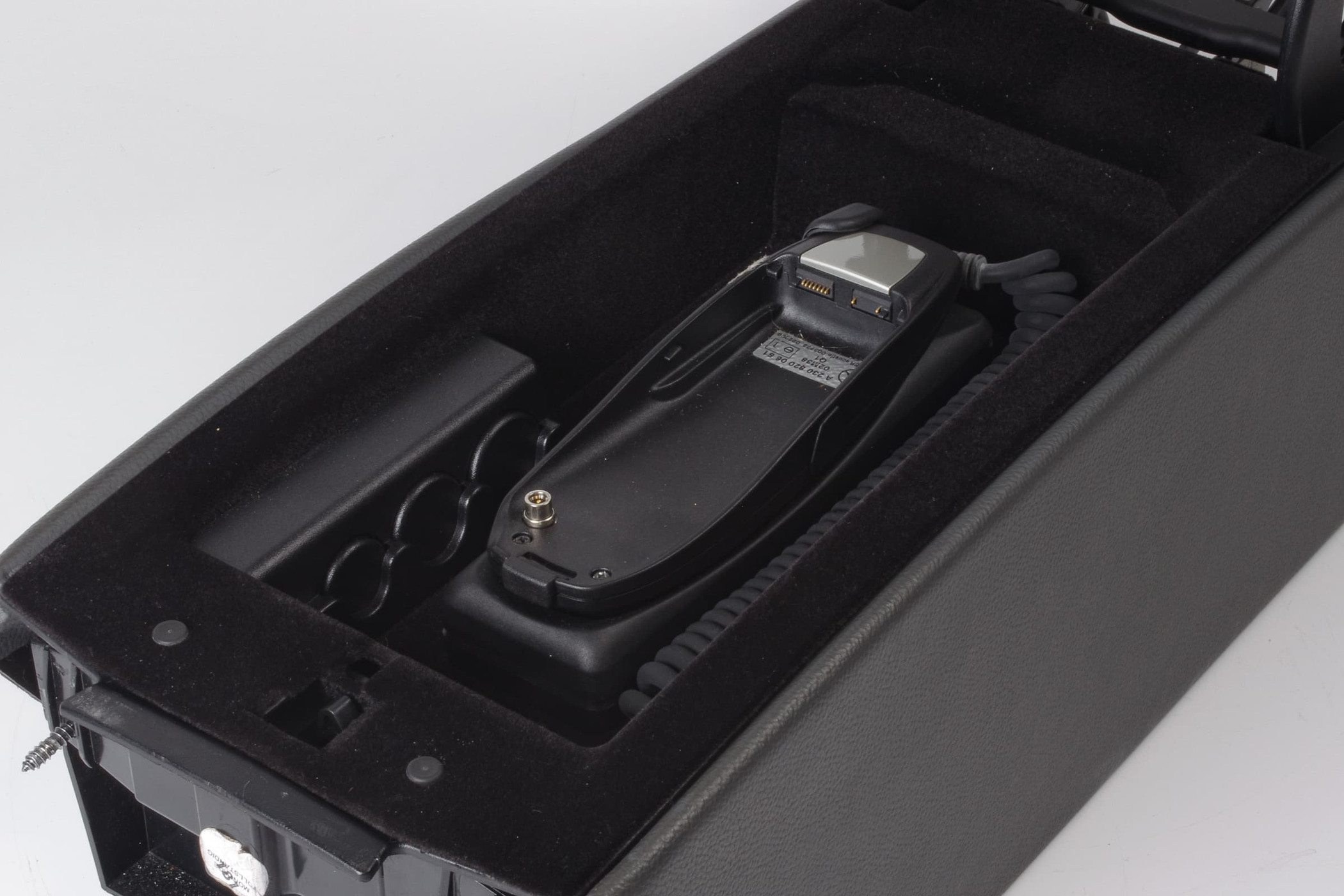 Mercedes 2306804939 Centre Console Armrest - Black (a) | R230 SL