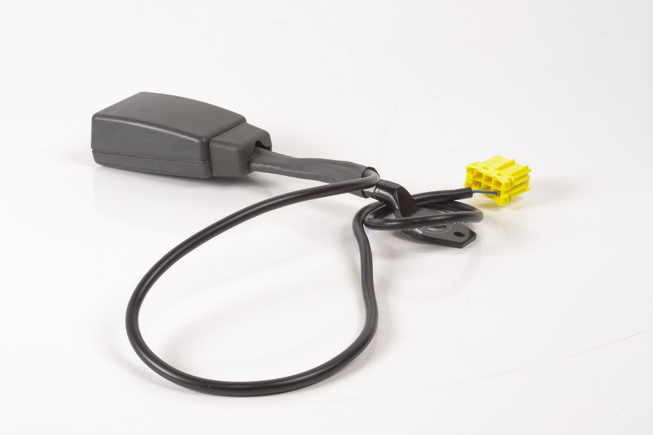 Mercedes 2308600069 Seat Belt Buckle - Front Black | R230 SL