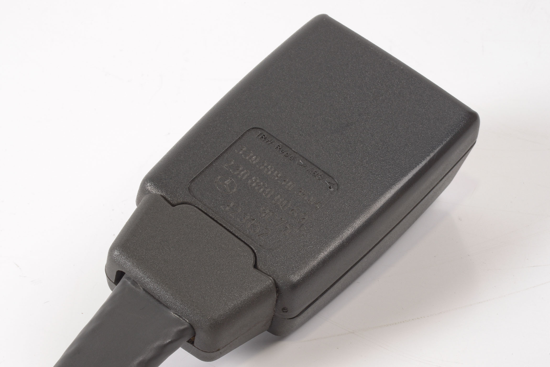 Mercedes 2308600069 Seat Belt Buckle - Front Black | R230 SL