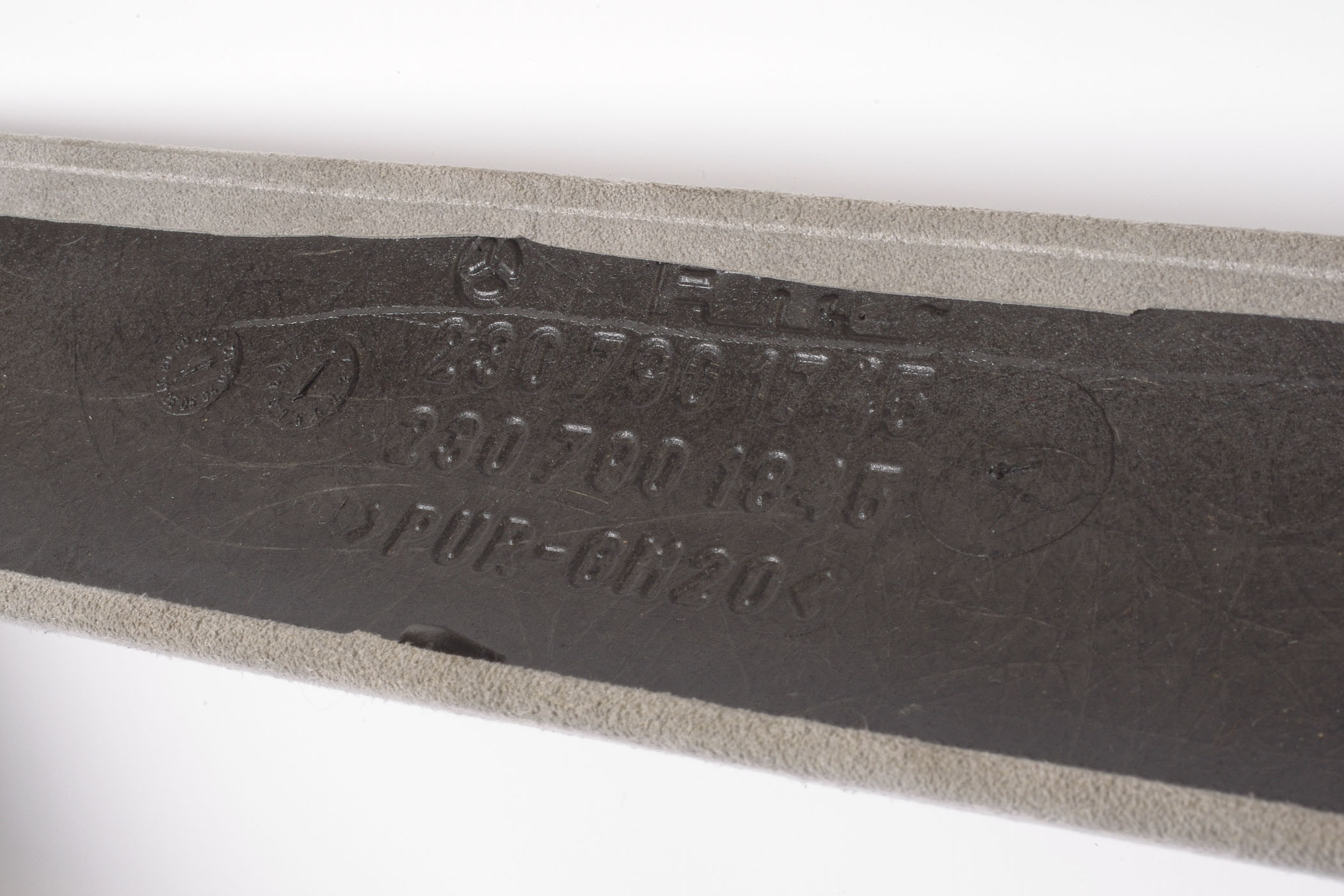 Mercedes 2307901745 Window Trim - Rear Grey (a) | R230 SL