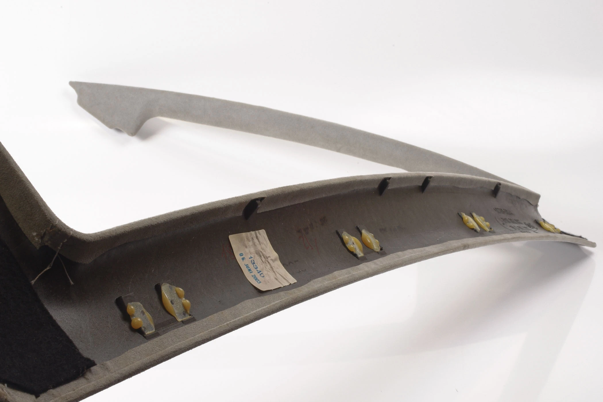Mercedes 2307901745 Window Trim - Rear Grey (a) | R230 SL