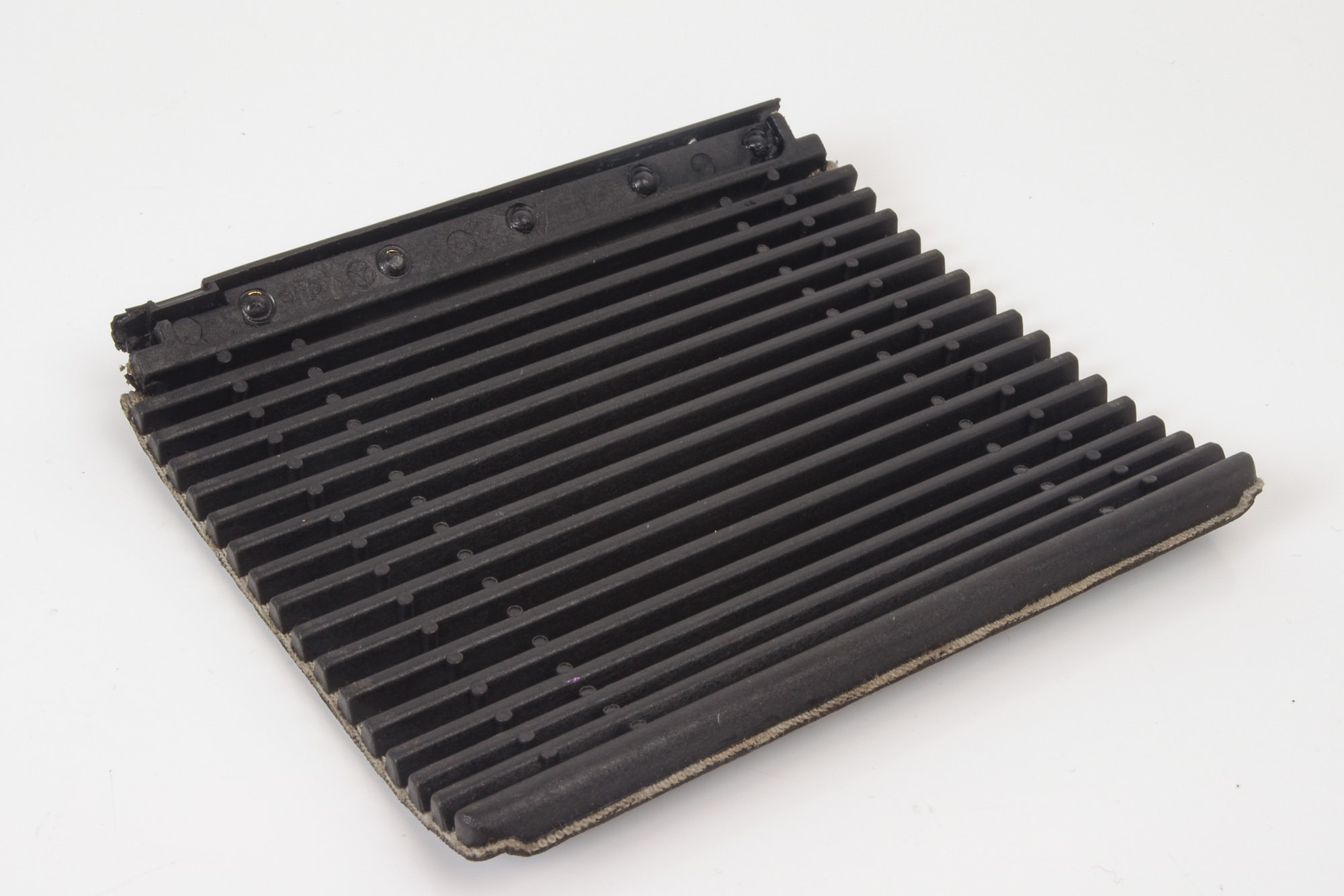 Mercedes 1298100092 Centre Console Roller Shutter - Black | R129 SL