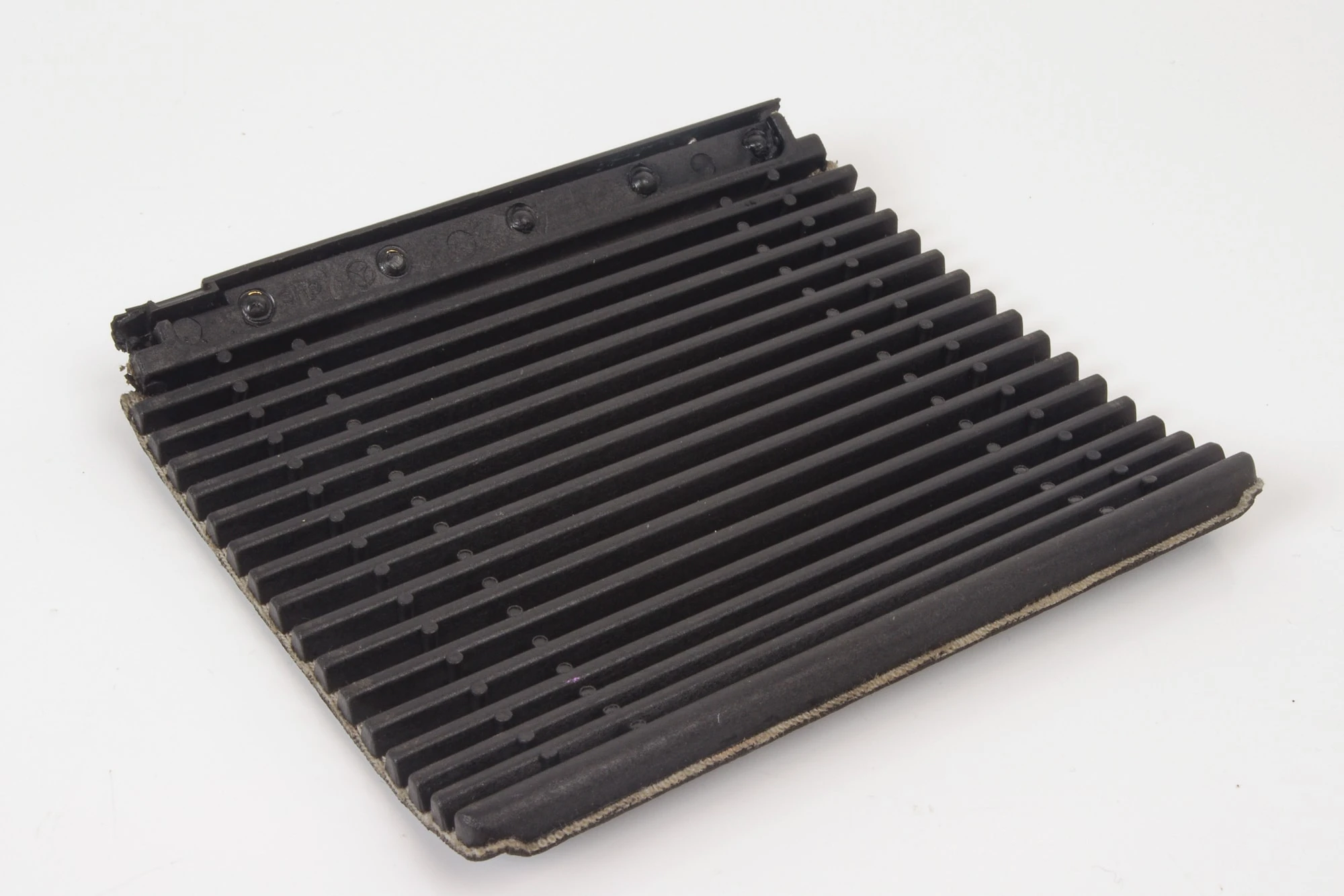 Mercedes 1298100092 Centre Console Roller Shutter - Black | R129 SL