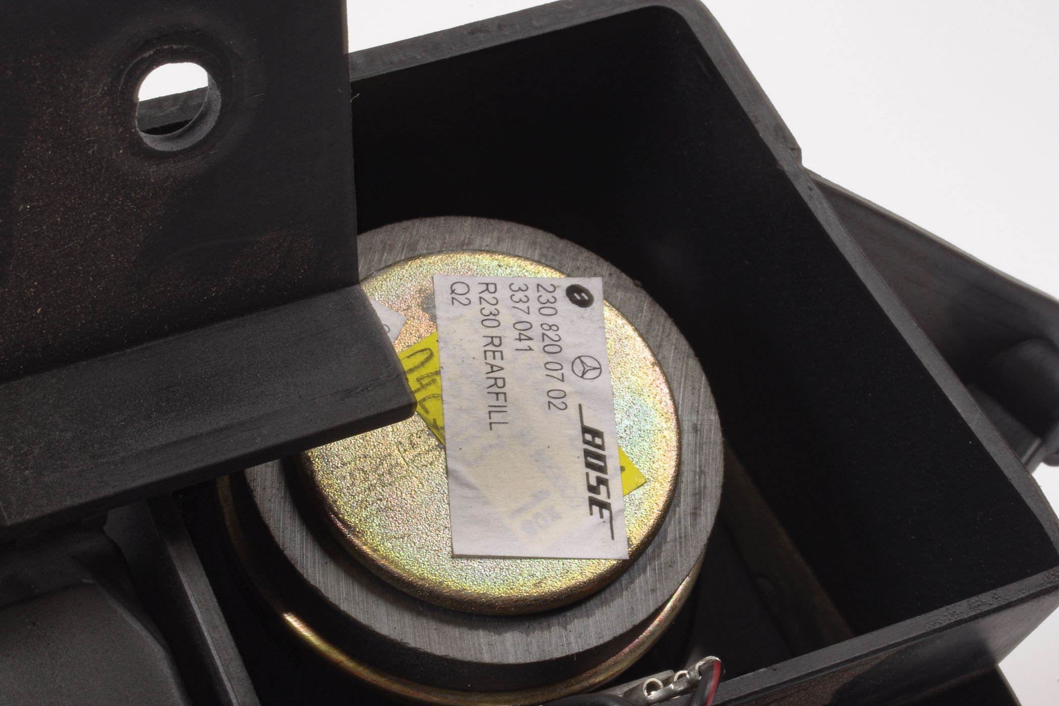 Mercedes 2308680131 Seat Belt Luggage Lock - Rear Left | V140 S R230 SL