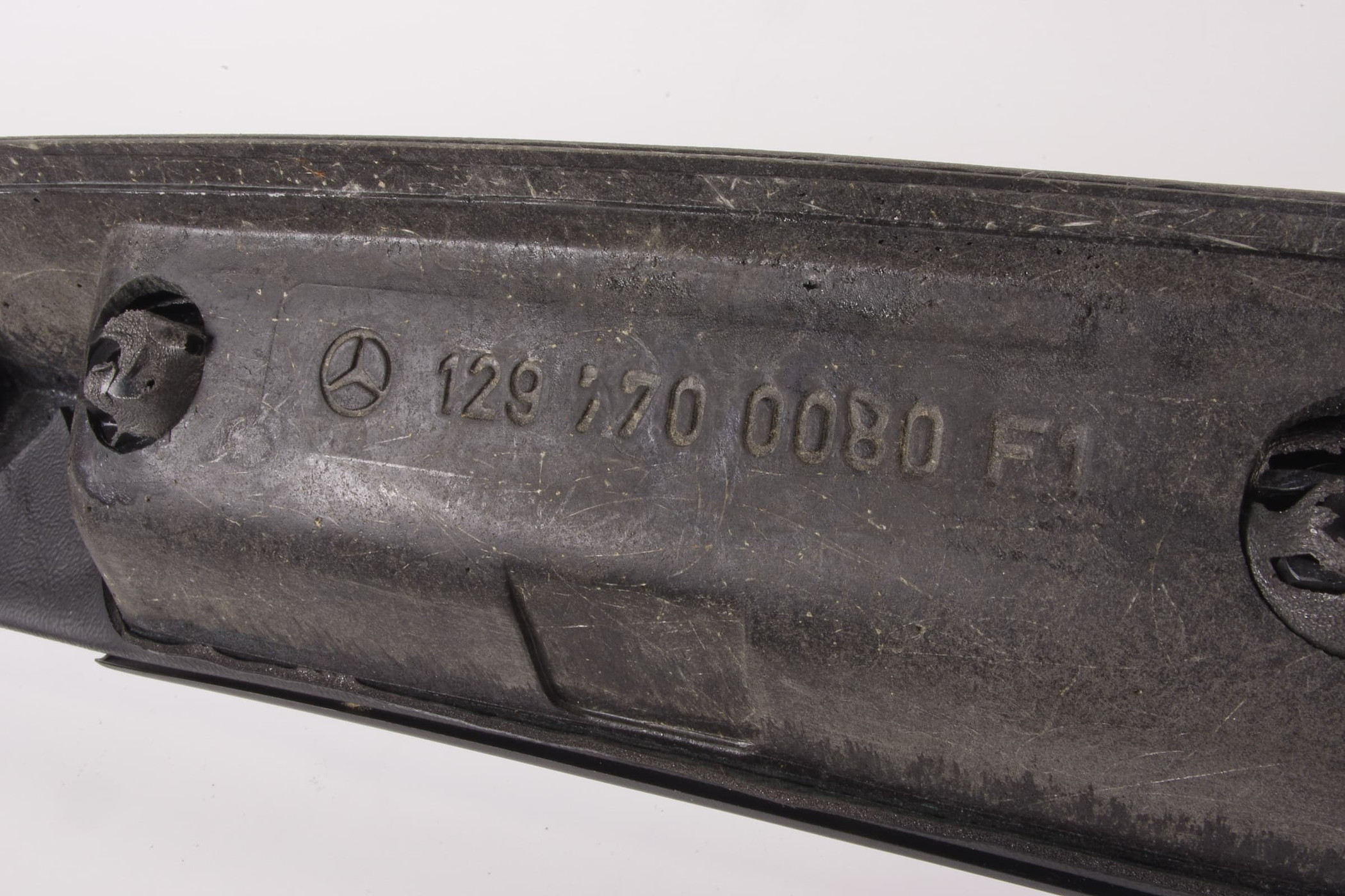 Mercedes 1297700080 Roof Grab Handle Rail - Black | R129 SL