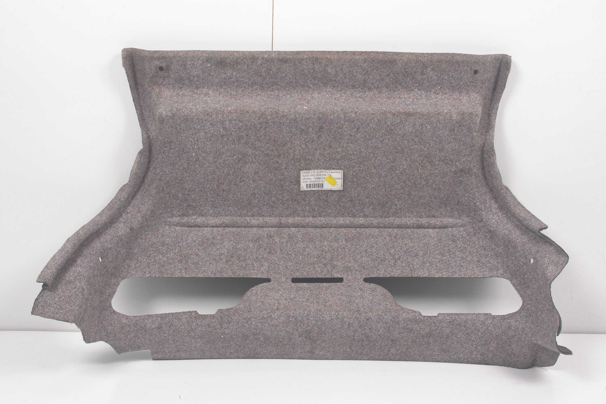 Mercedes 2306930091 Boot Carpet Panel - Grey | R230 SL