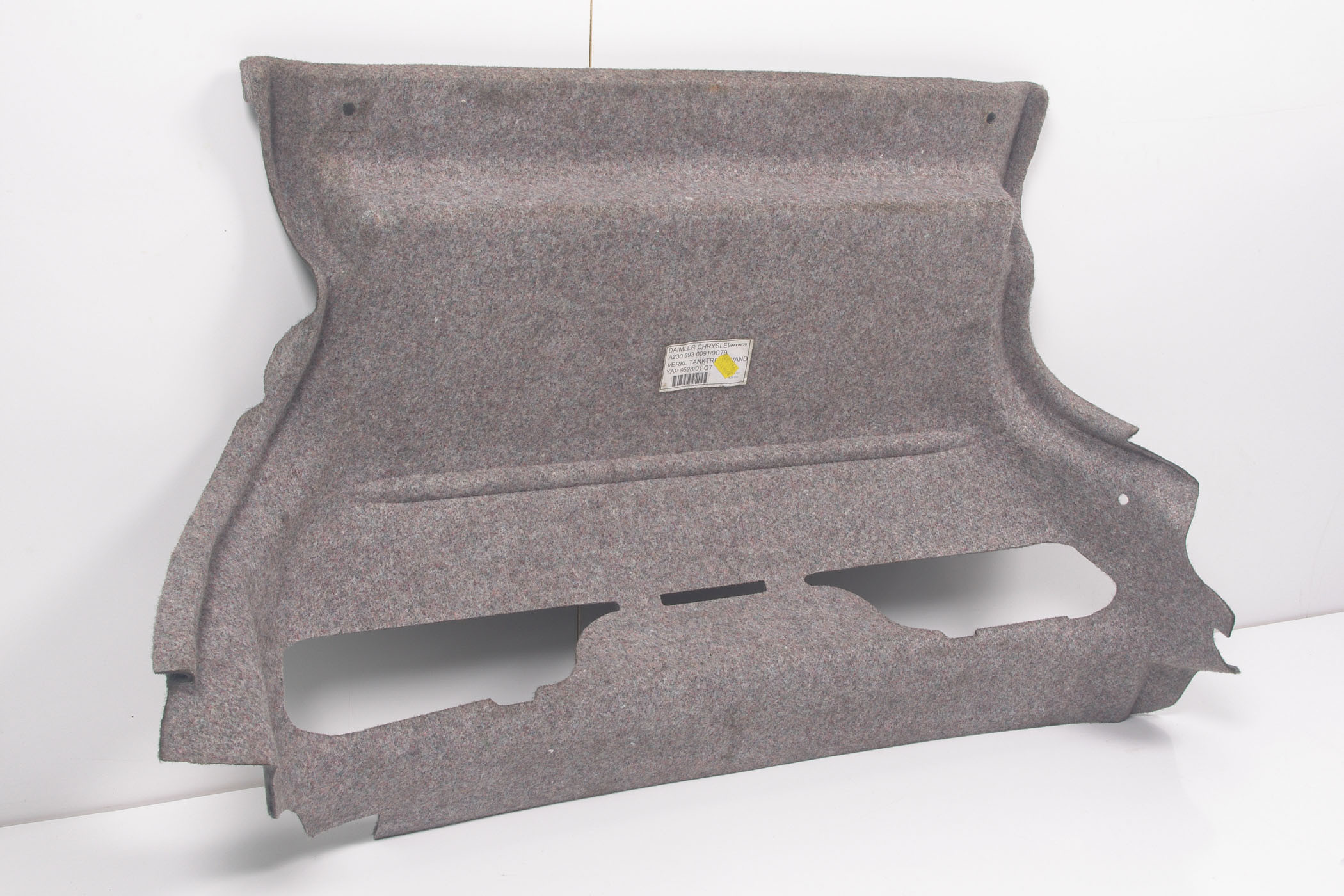 Mercedes 2306930091 Boot Carpet Panel - Grey | R230 SL