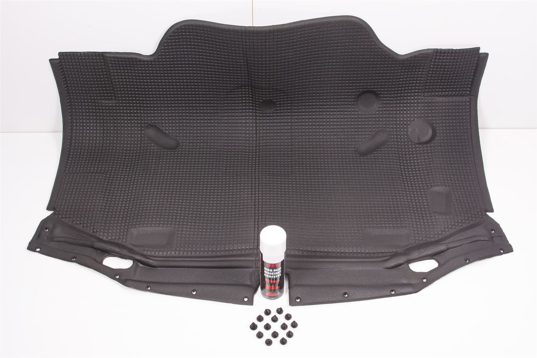 Mercedes 1296802025 Bonnet Insulation & Fixing Kit (New) | R129 SL