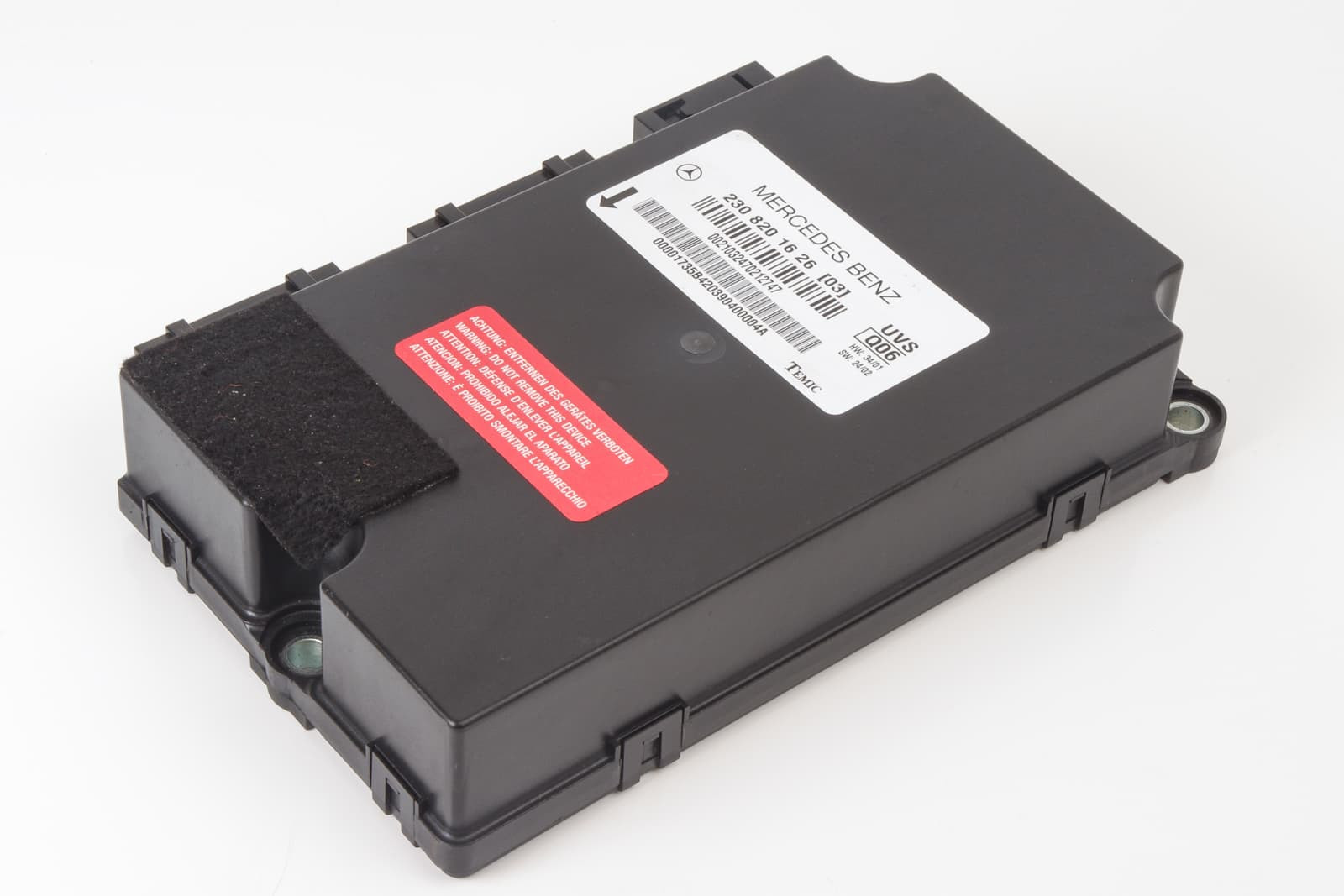 Mercedes 2308201626 Roof Control Unit | R230 SL