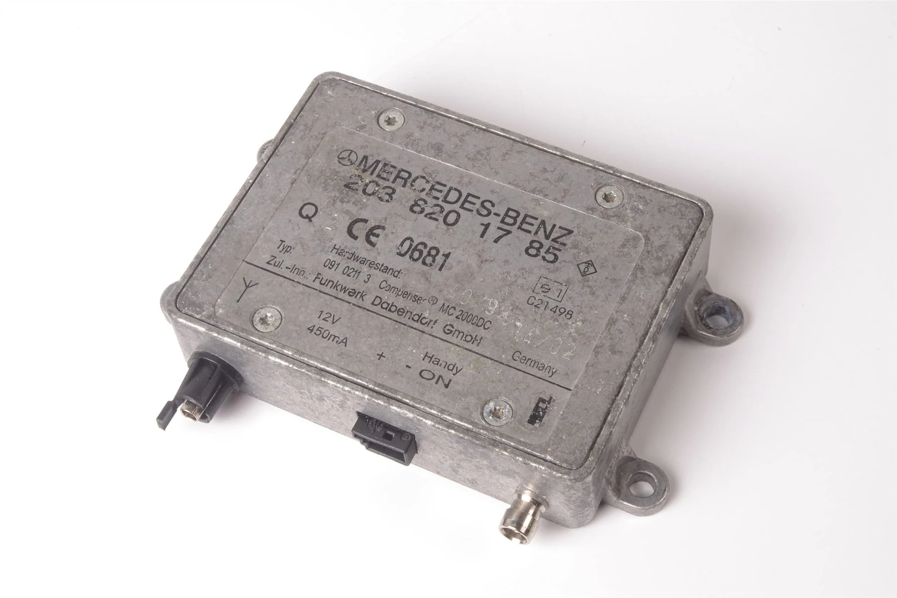 Mercedes 2038201785 Antenna Amplifier | R171 SLK W203 CL203 C C209 A209 CLK...