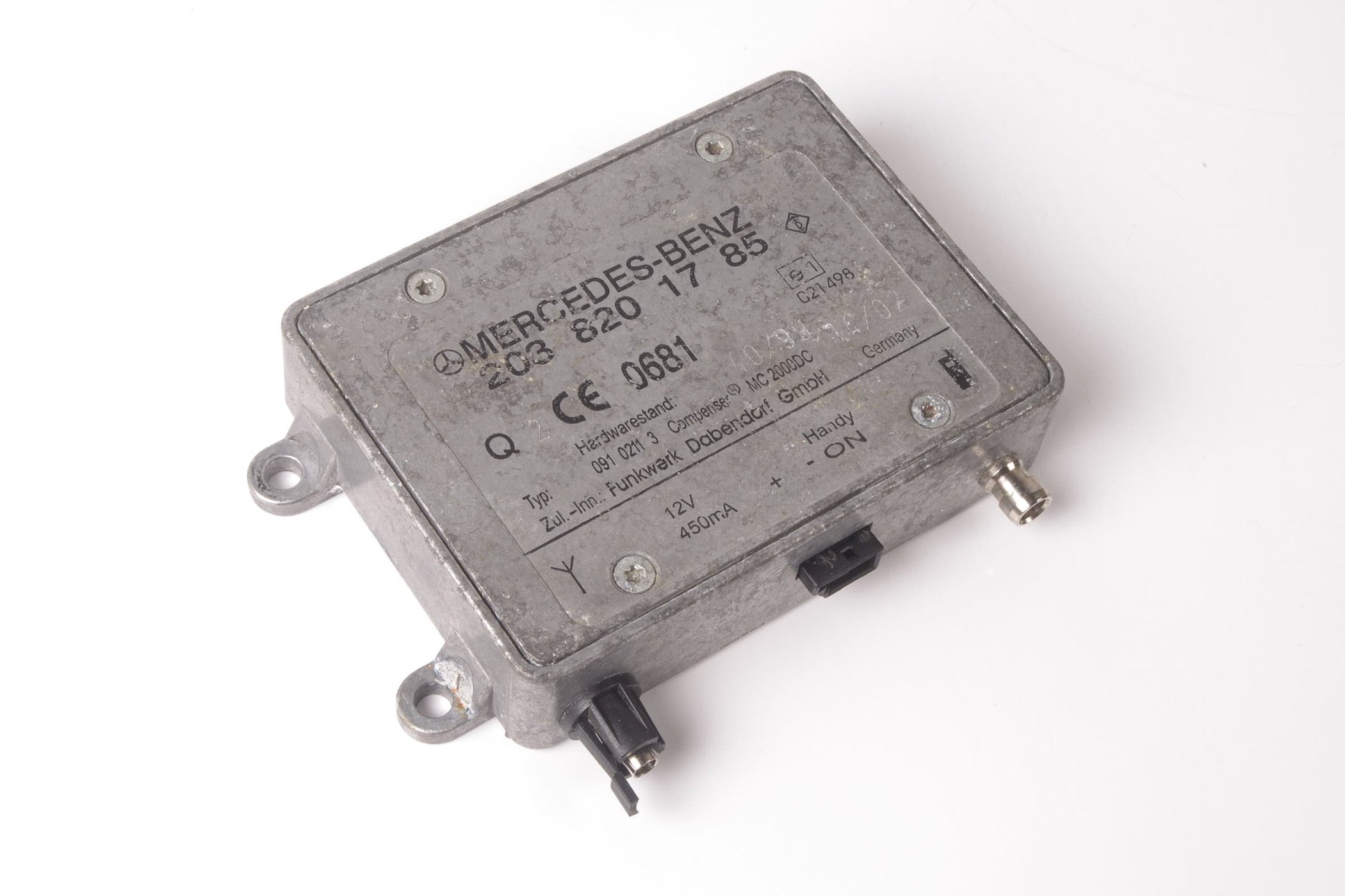 Mercedes 2038201785 Antenna Amplifier | R171 SLK W203 CL203 C C209 A209 CLK...