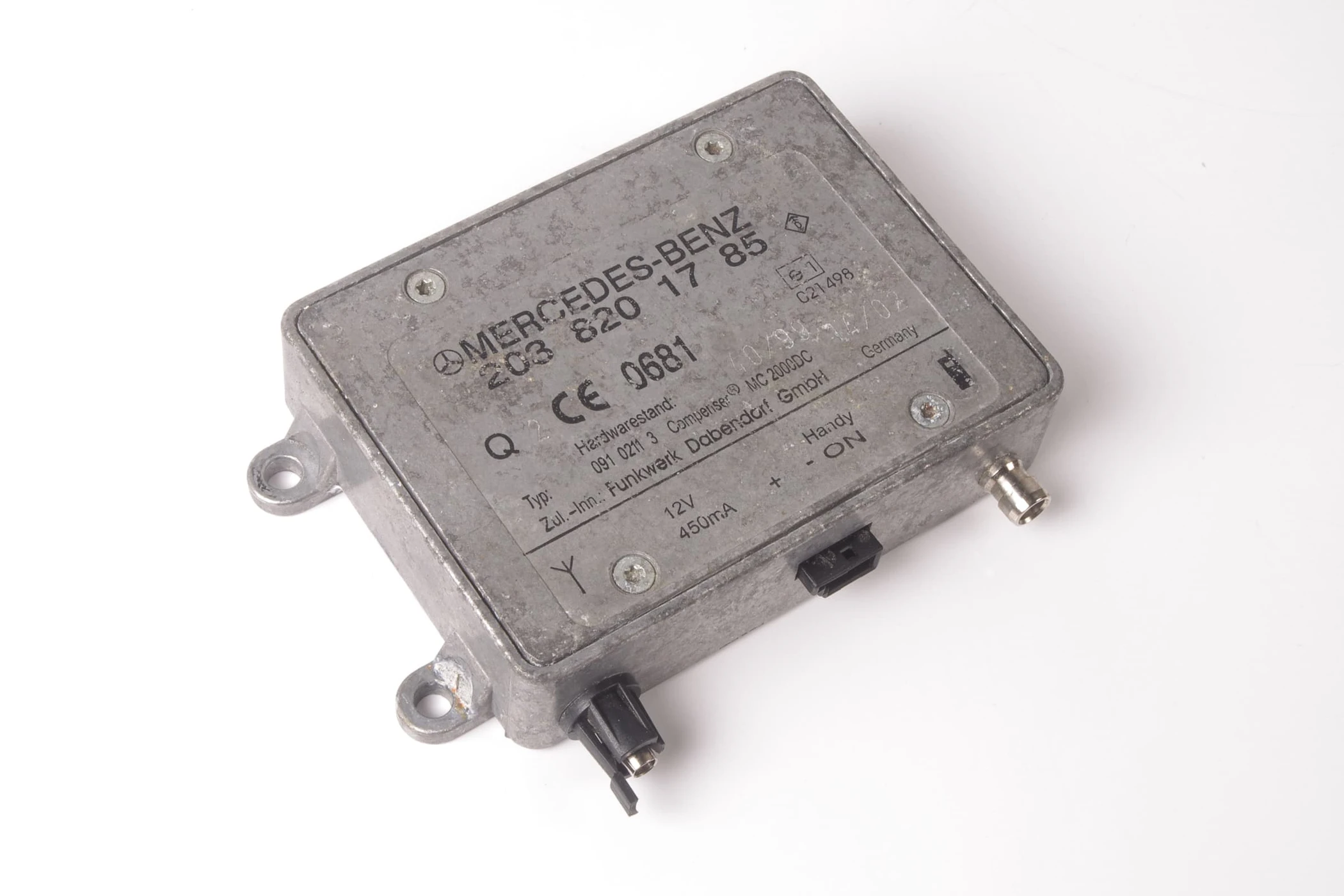 Mercedes 2038201785 Antenna Amplifier | R171 SLK W203 CL203 C C209 A209 CLK...