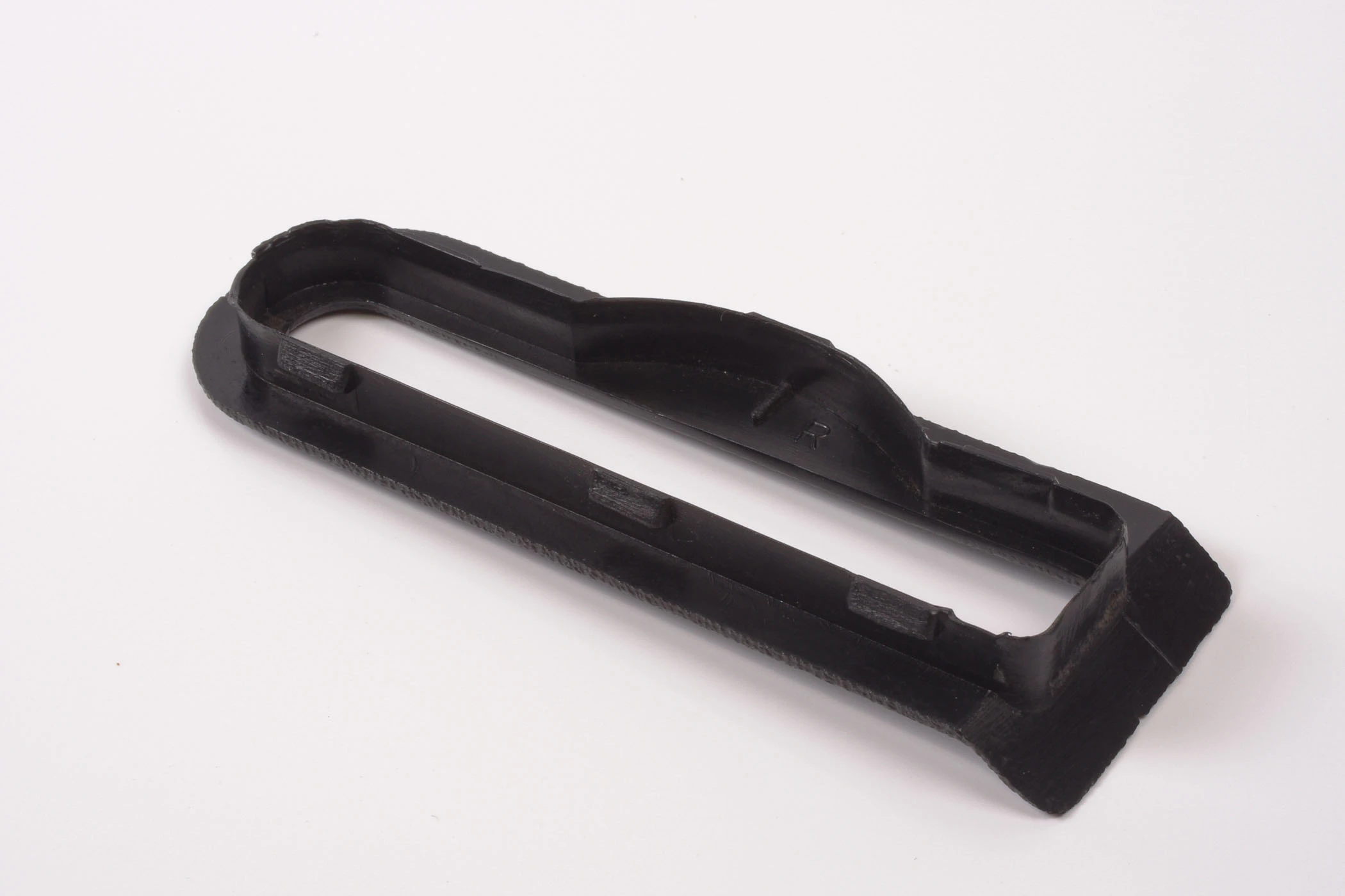 Mercedes 1299192420 Seat Belt Guide - Right Black | R129 SL
