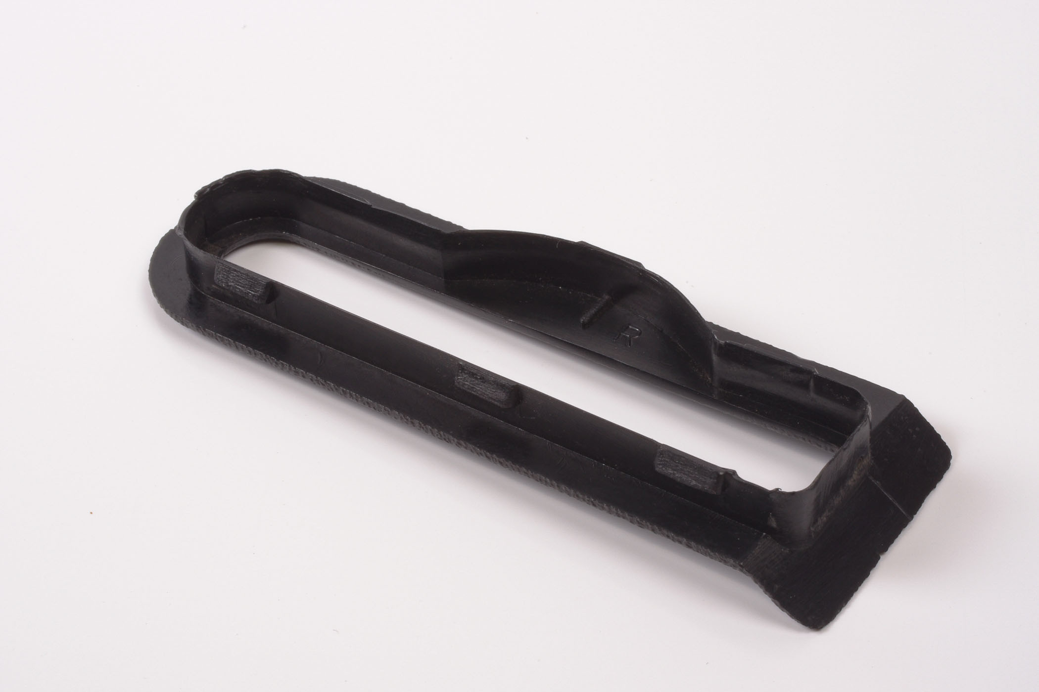 Mercedes 1299192420 Seat Belt Guide - Right Black | R129 SL