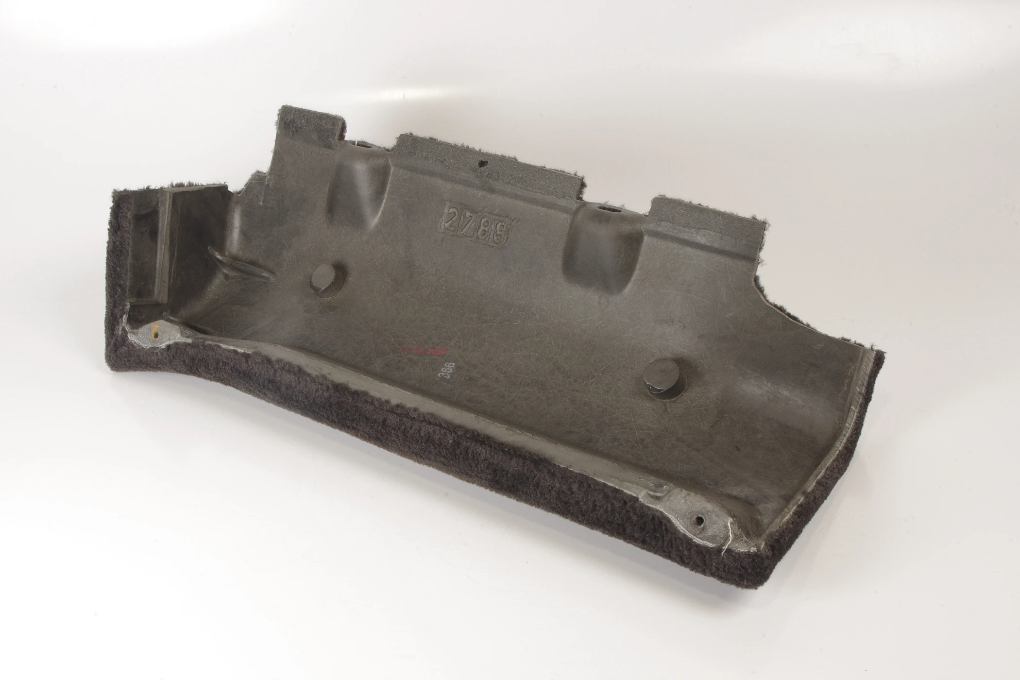 Mercedes 1296802788 Dashboard Carpet Trim - Left Black | R129 SL