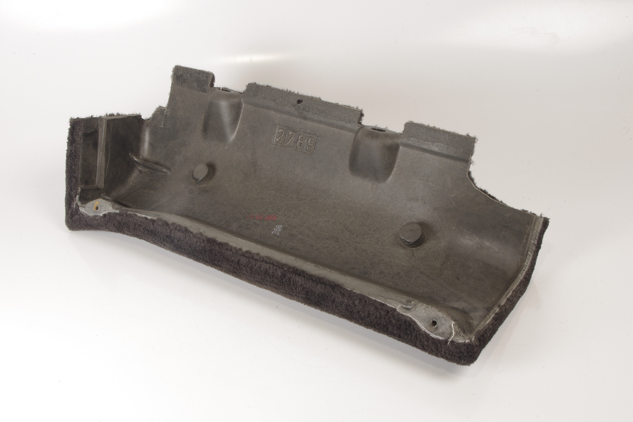 Mercedes 1296802788 Dashboard Carpet Trim - Left Black | R129 SL