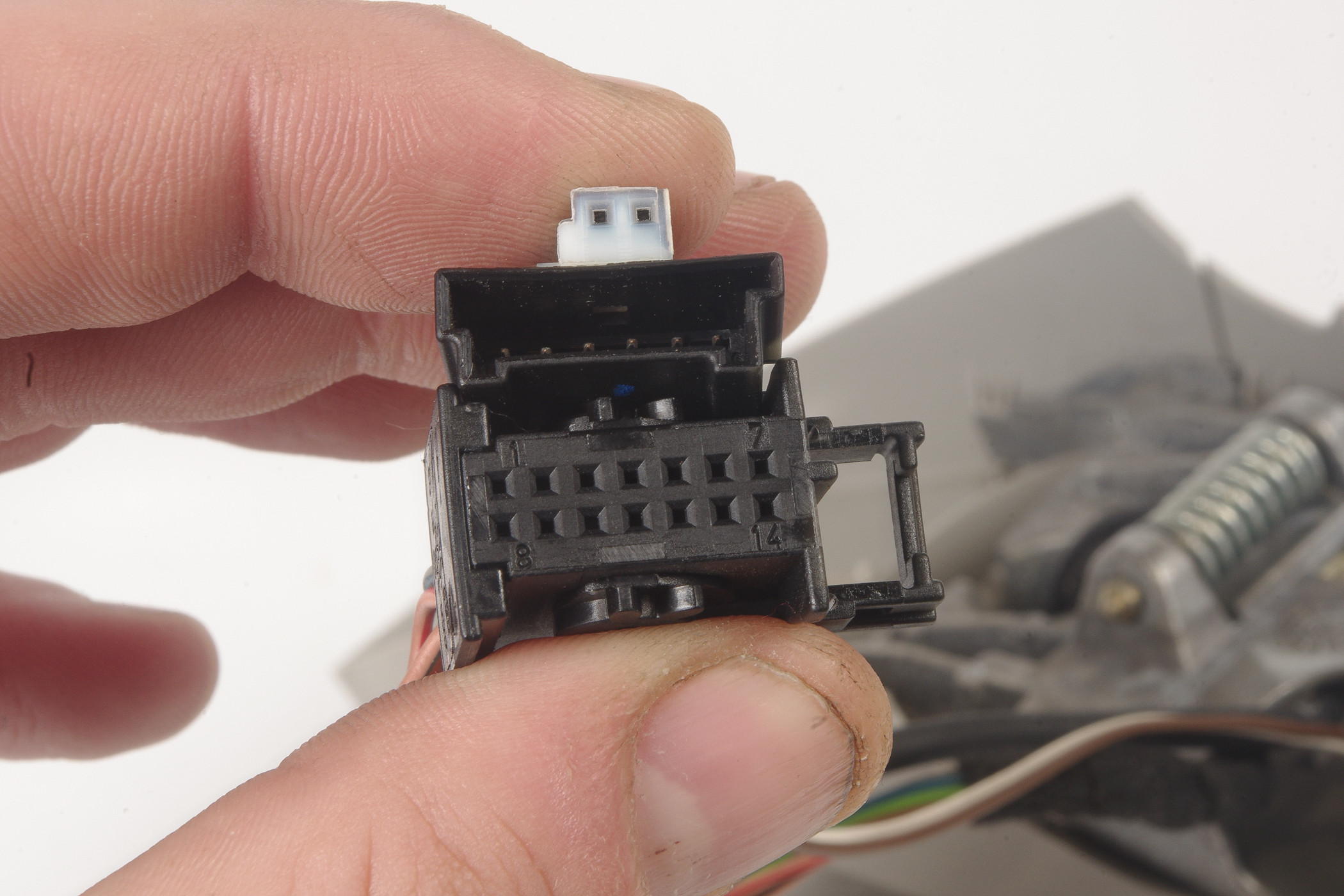 Mercedes 2208103417 Rear View Mirror - Rear Grey | C215 CL W220 S R230 SL