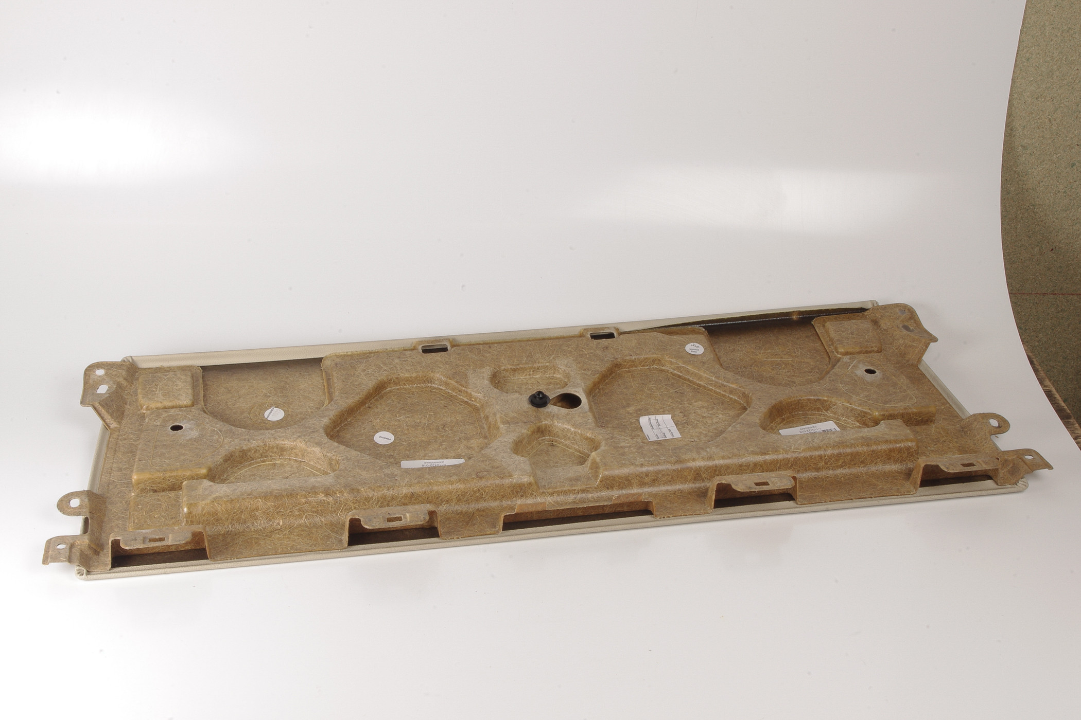 Mercedes 2306900449 Storage Compartment Cover - Rear Beige | R230 SL