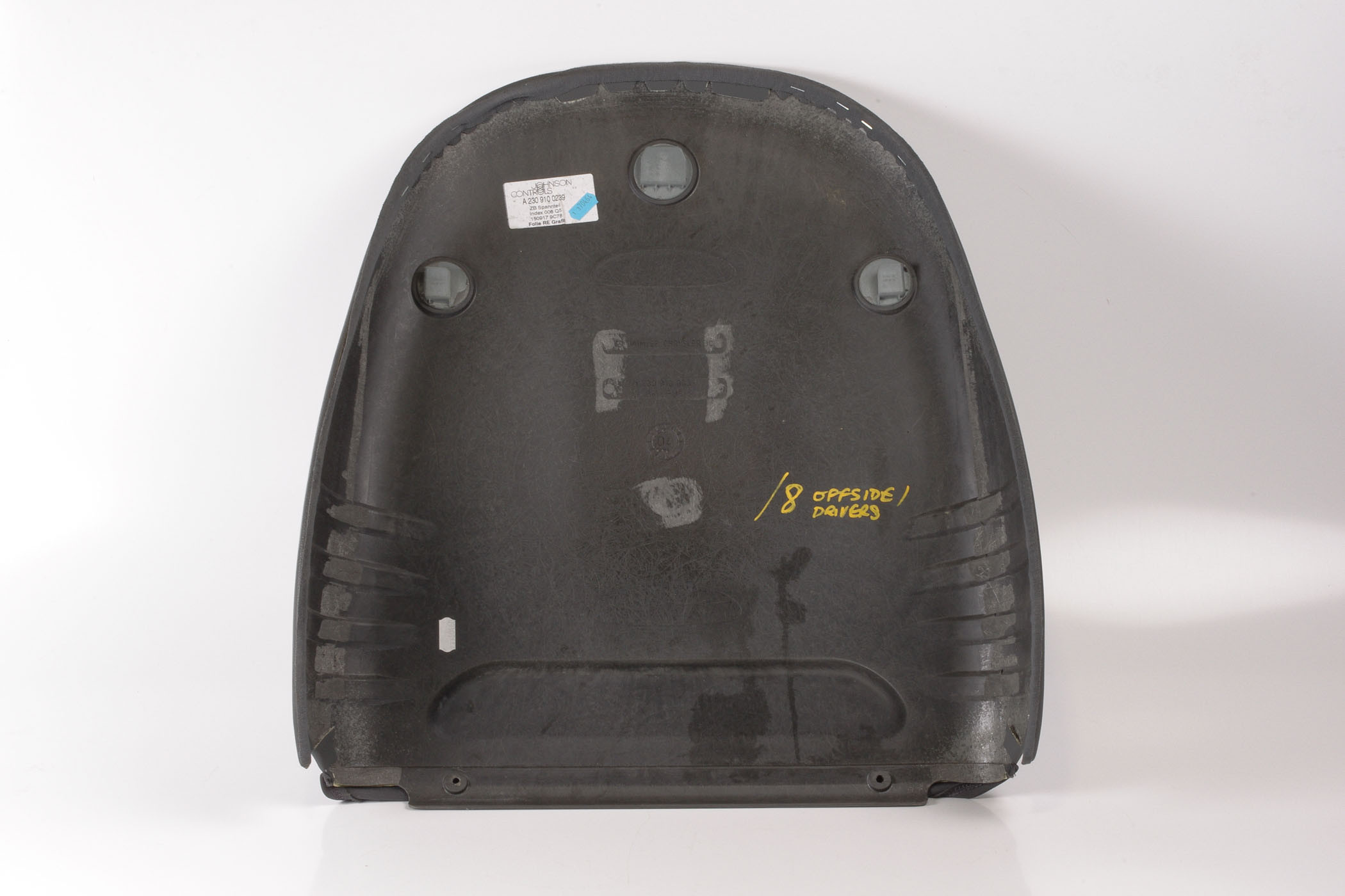 Mercedes 2309100239 Seat Backrest Panel - Right Grey | R230 SL