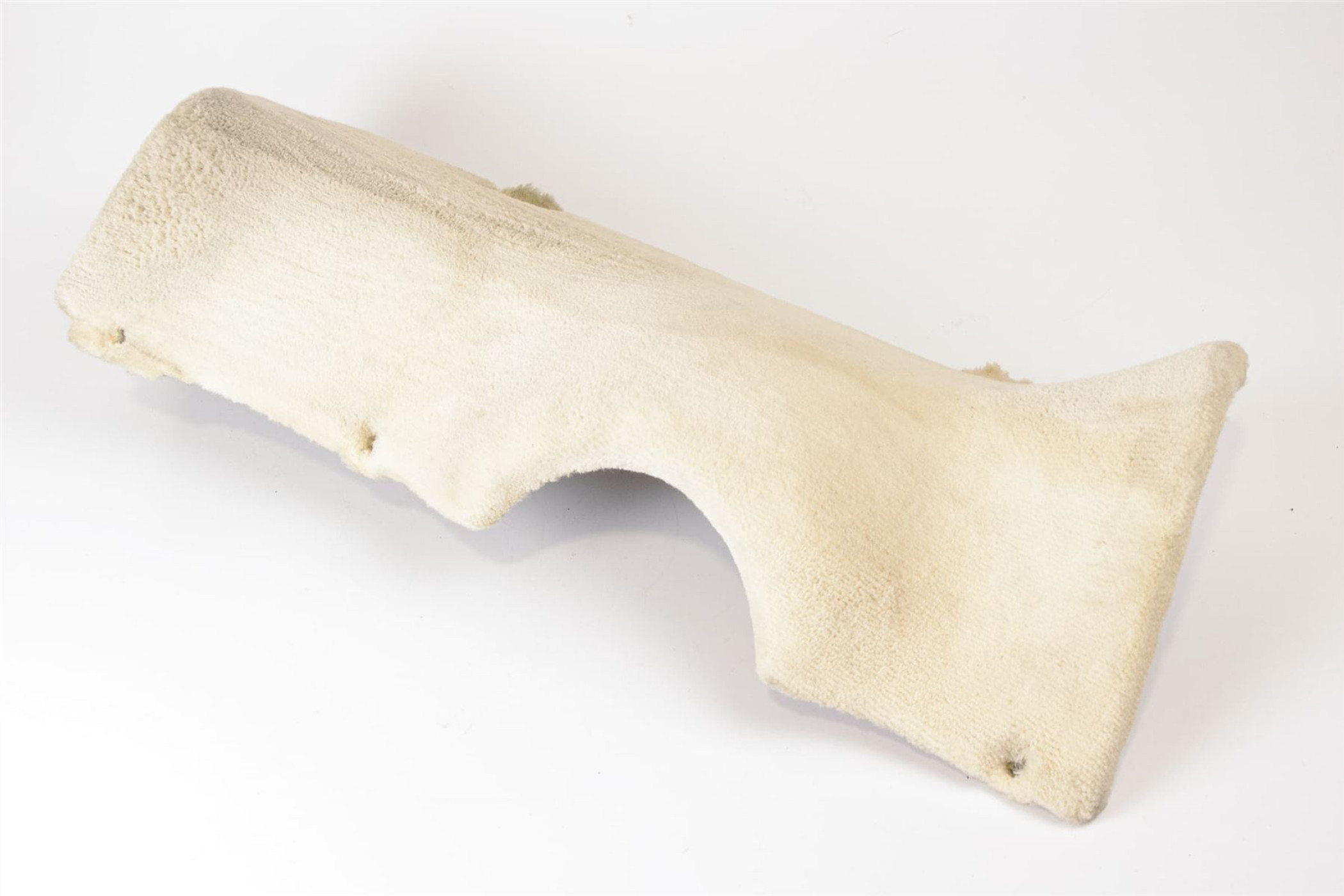 Mercedes 1296802688 Dashboard Carpet Trim - Right Cream (a) | R129 SL