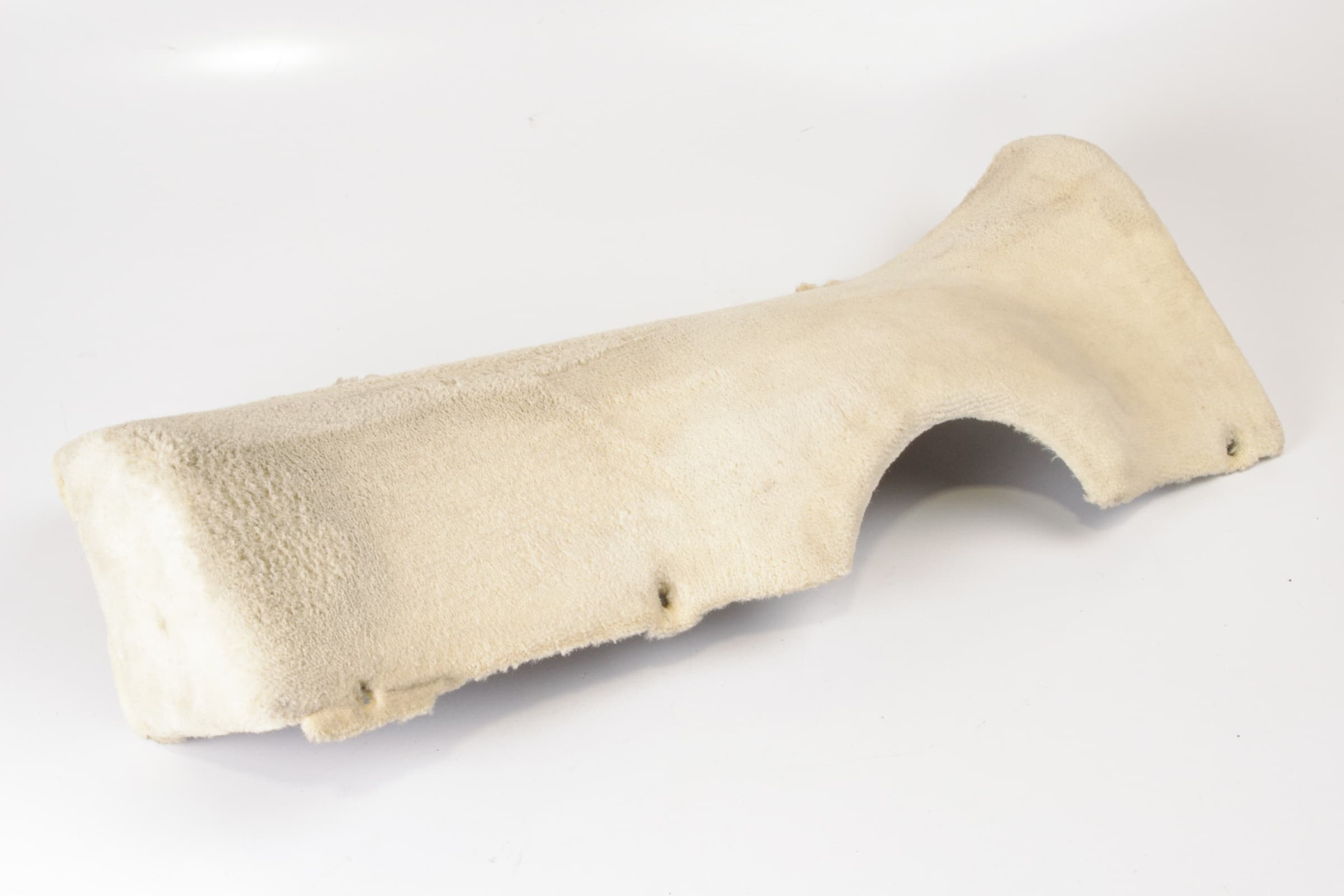 Mercedes 1296802688 Dashboard Carpet Trim - Right Cream (a) | R129 SL