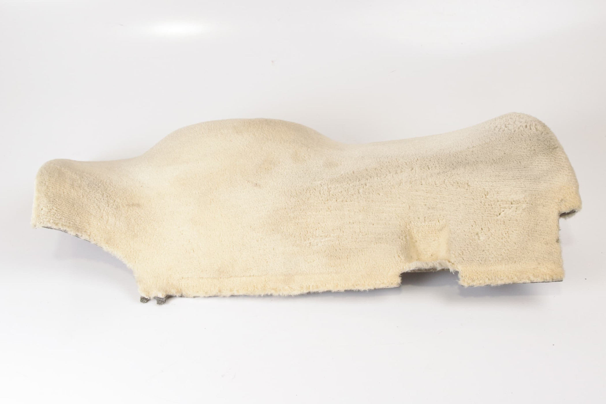 Mercedes 1296802688 Dashboard Carpet Trim - Right Cream (a) | R129 SL