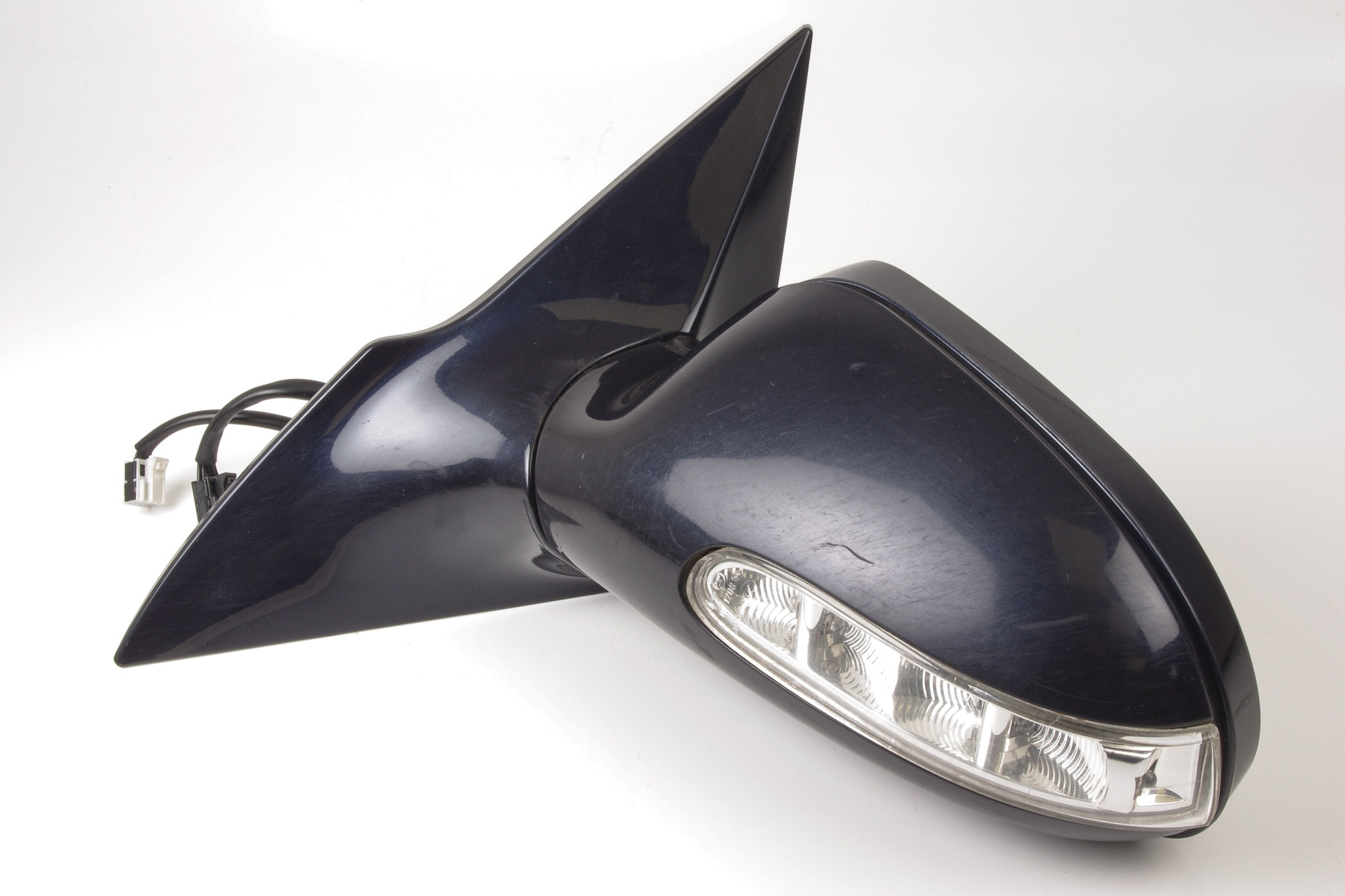 Mercedes 2308100376 Door Mirror - Left Blue | R230 SL