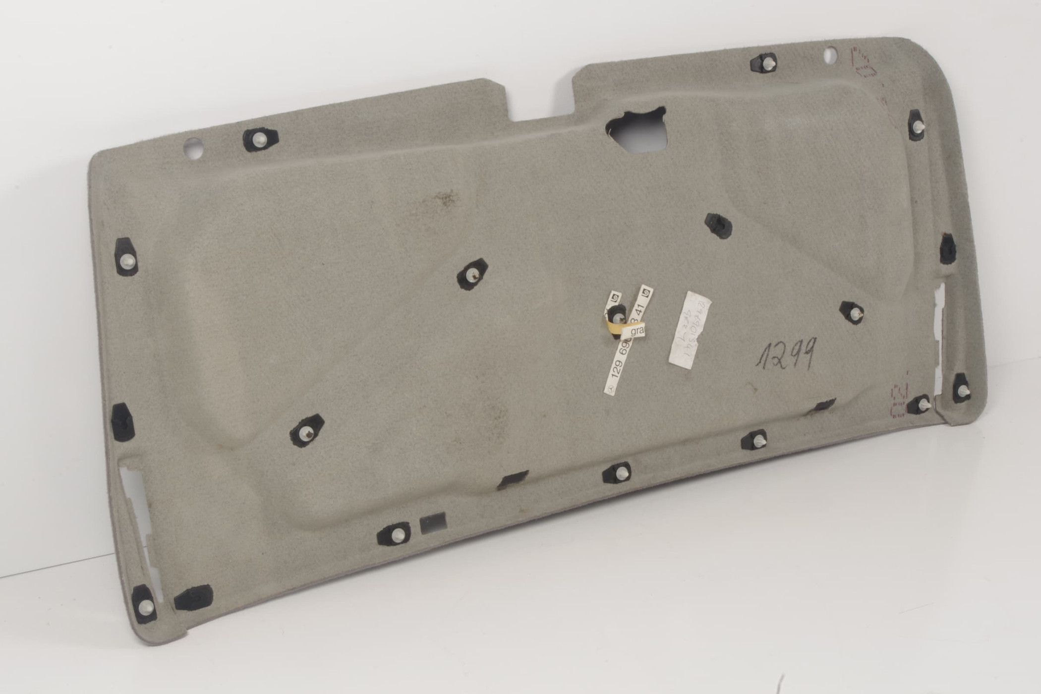 Mercedes 1296901341 Boot Carpet Panel - Grey | A124 E R129 SL