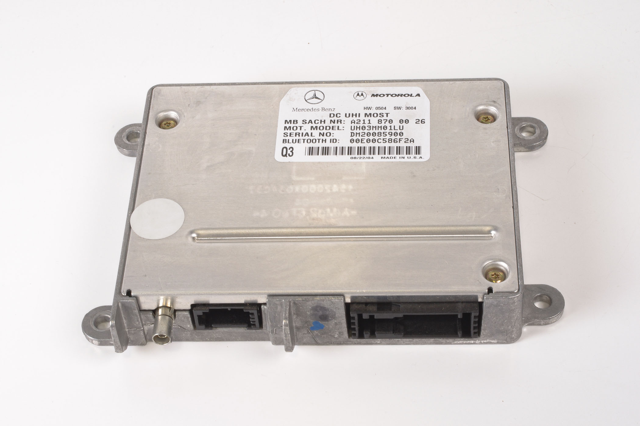Mercedes 2118700026 Phone Module | W169 A R171 SLK W203 CL203 C C209 A209 CLK...