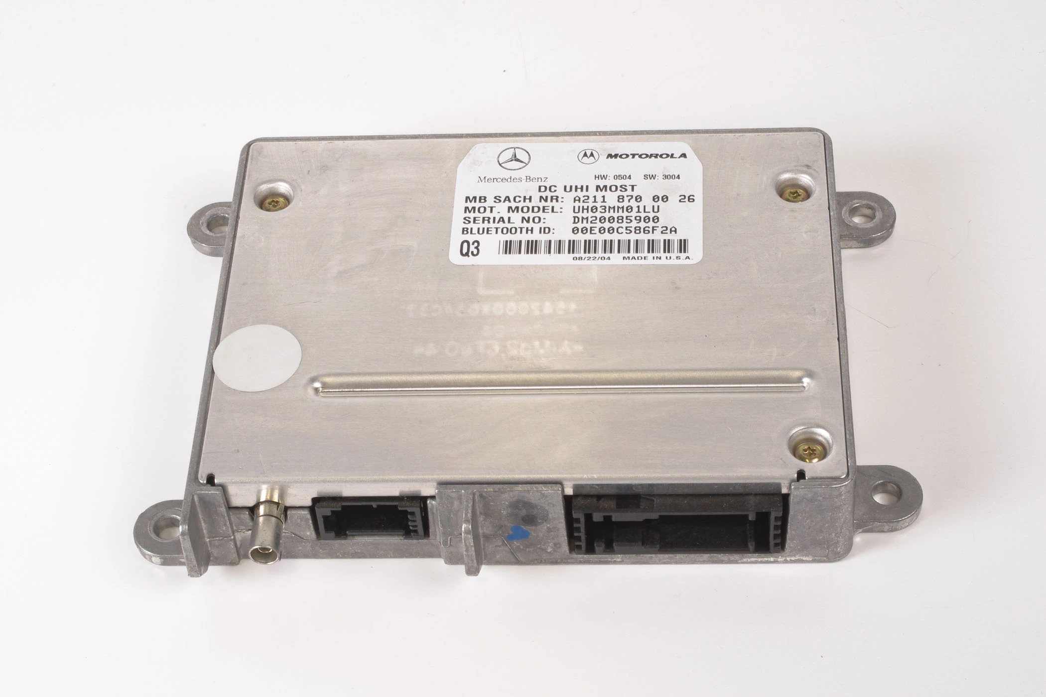 Mercedes 2118700026 Phone Module | W169 A R171 SLK W203 CL203 C C209 A209 CLK...